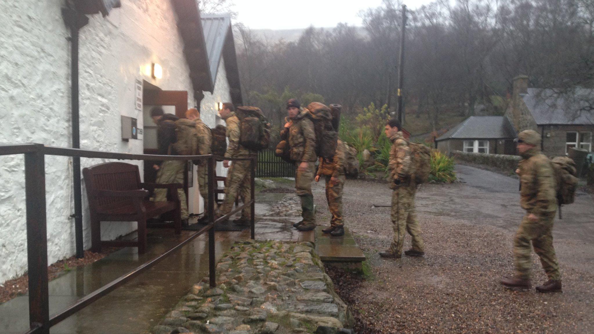 Marines join the search