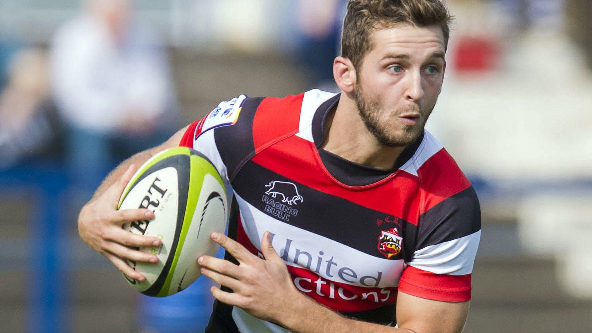 Fraser Lyle in action for Stirling County