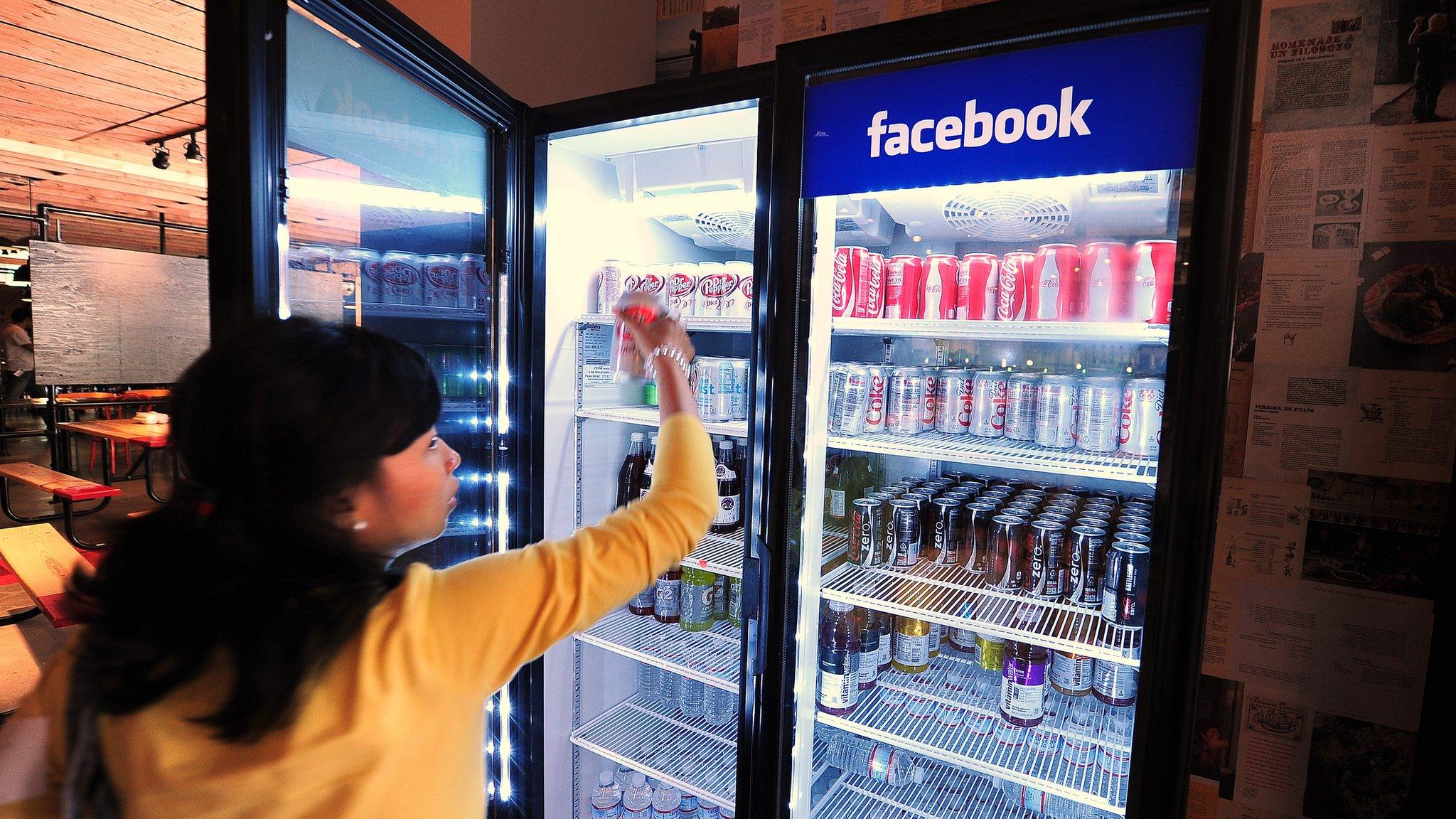 Vending machine at Facebook