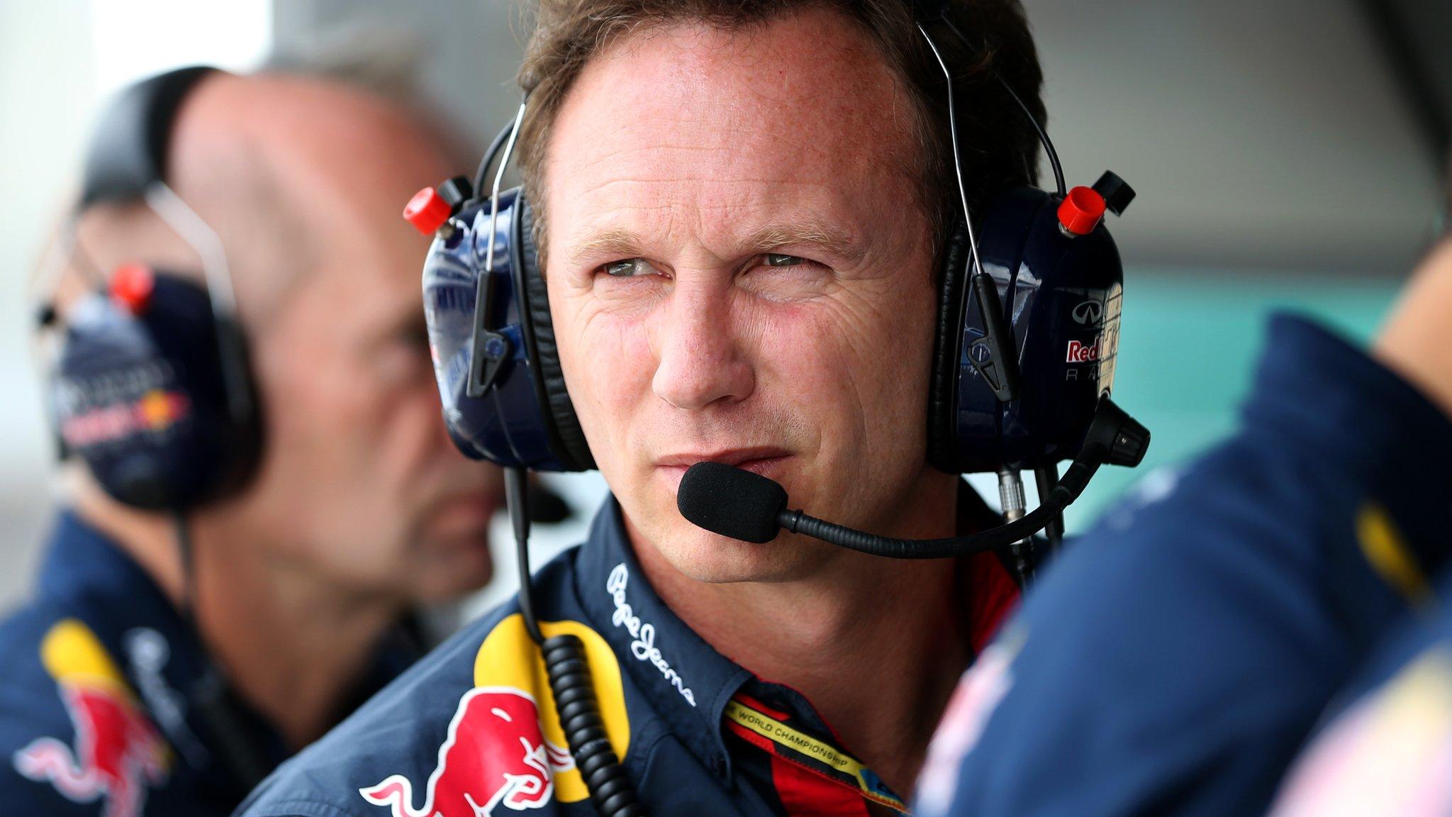 Red Bull team principal Christian Horner