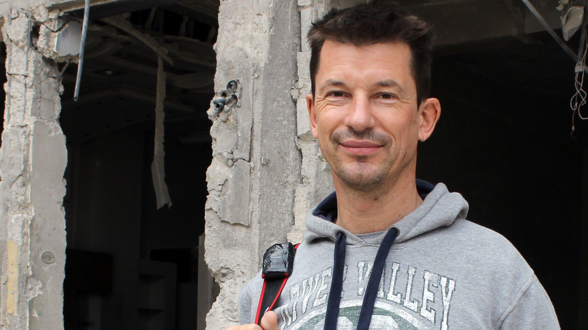 John Cantlie in Syria in November 2012