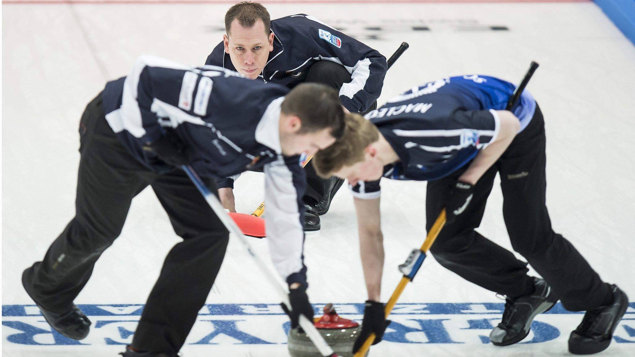 David Edwards' rink represent Scotland in the European Curling Championships