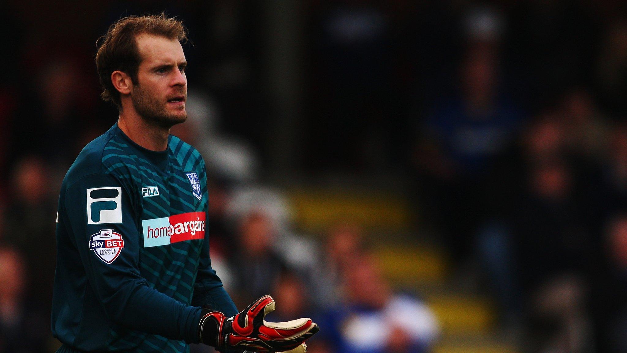 Tranmere goalkeeper Owain Fon Williams