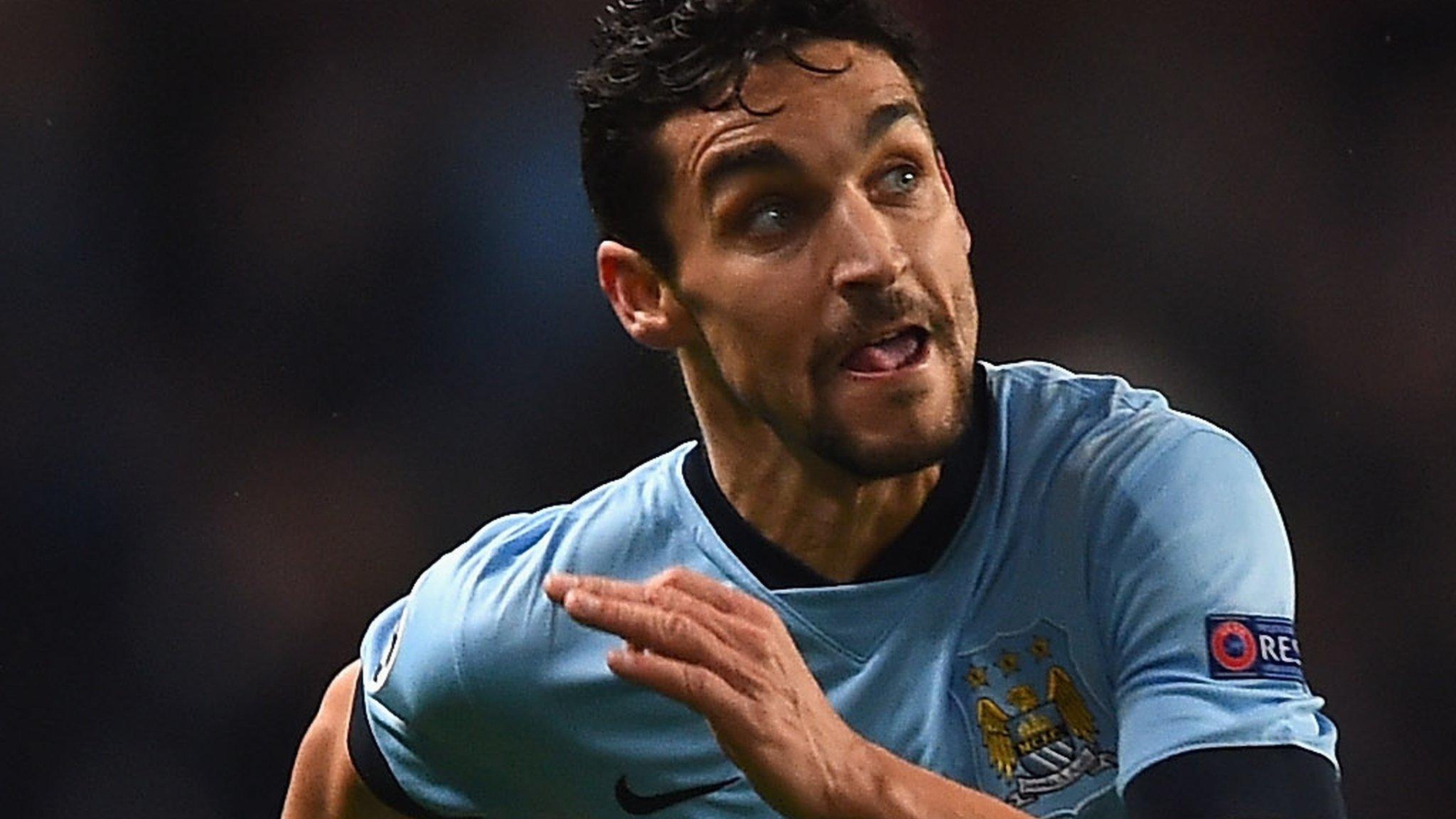 Manchester City winger Jesus Navas