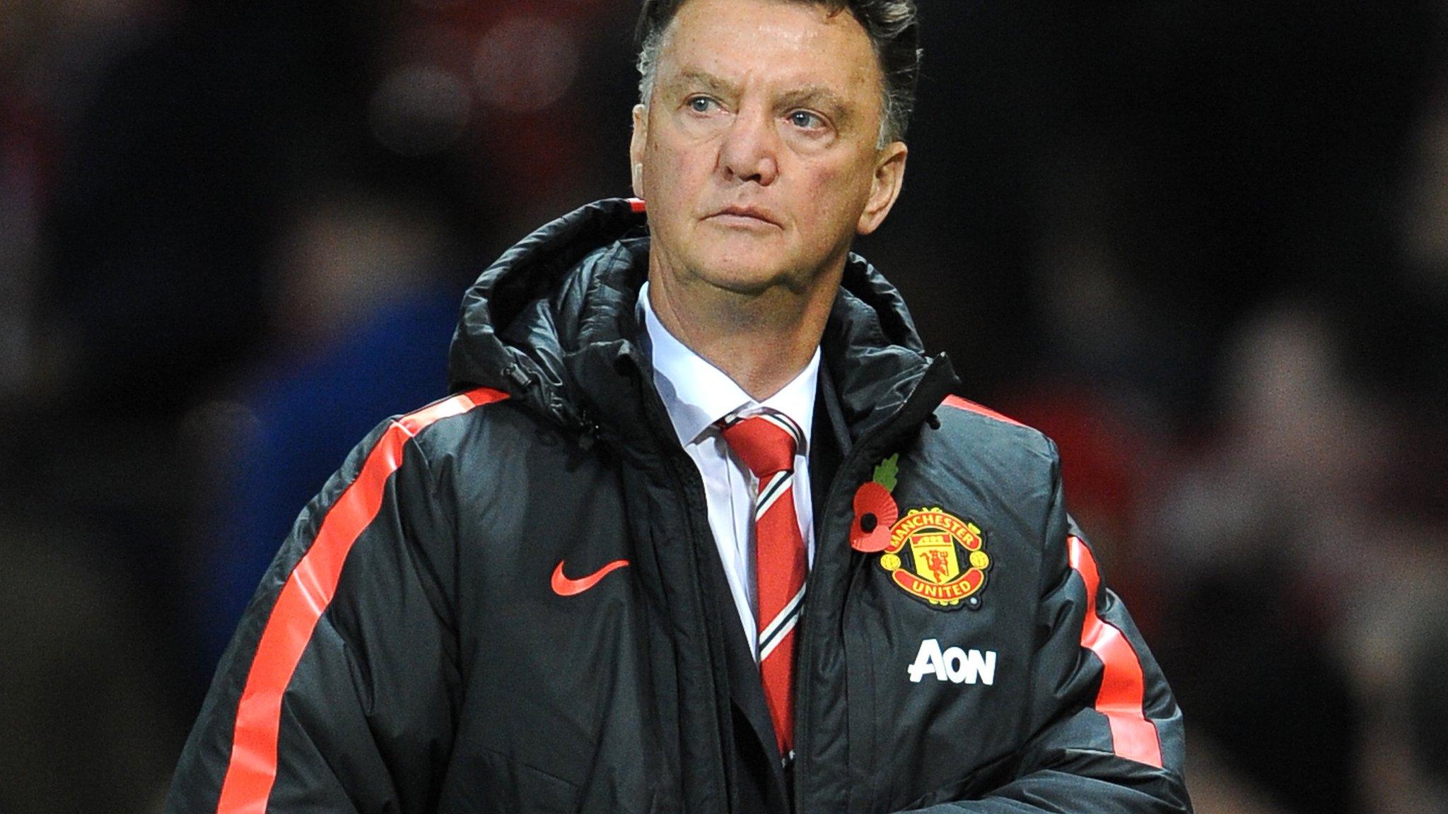 Manchester United boss Louis van Gaal