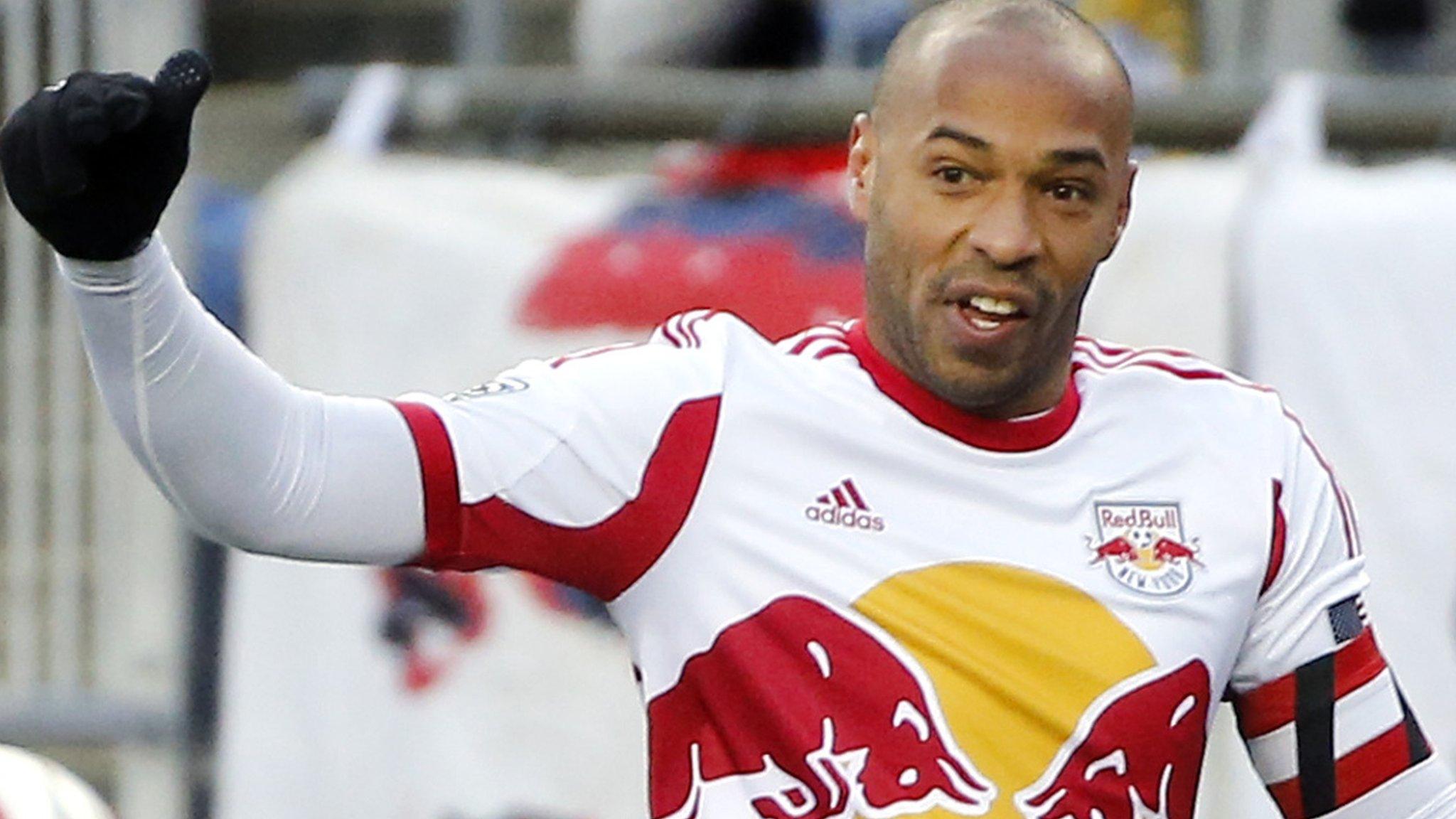 Thierry Henry in action for New York Red Bulls