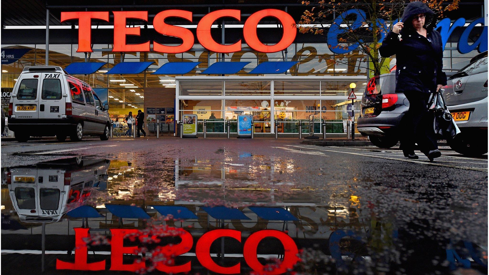 A Tesco store