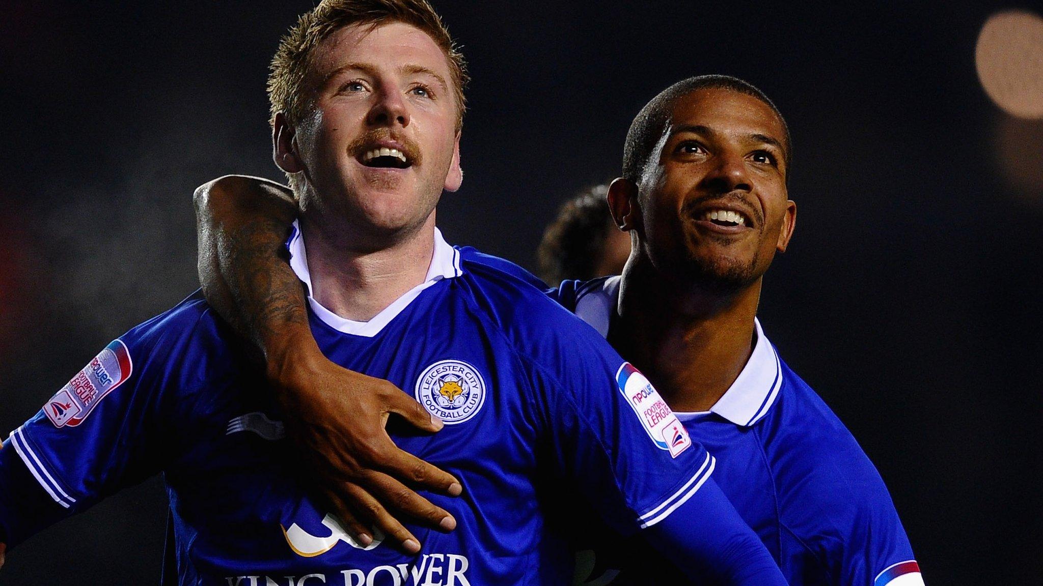 Paul Gallagher and Jermaine Beckford