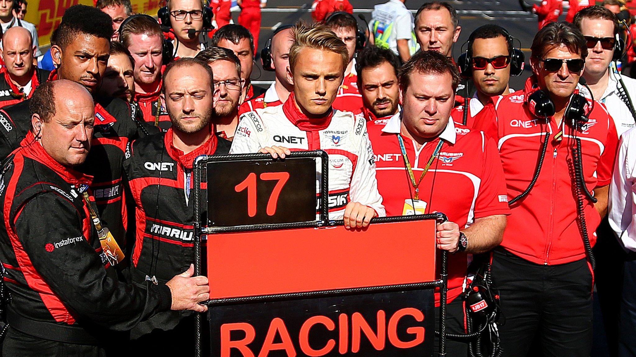 Marussia at the Russian GP