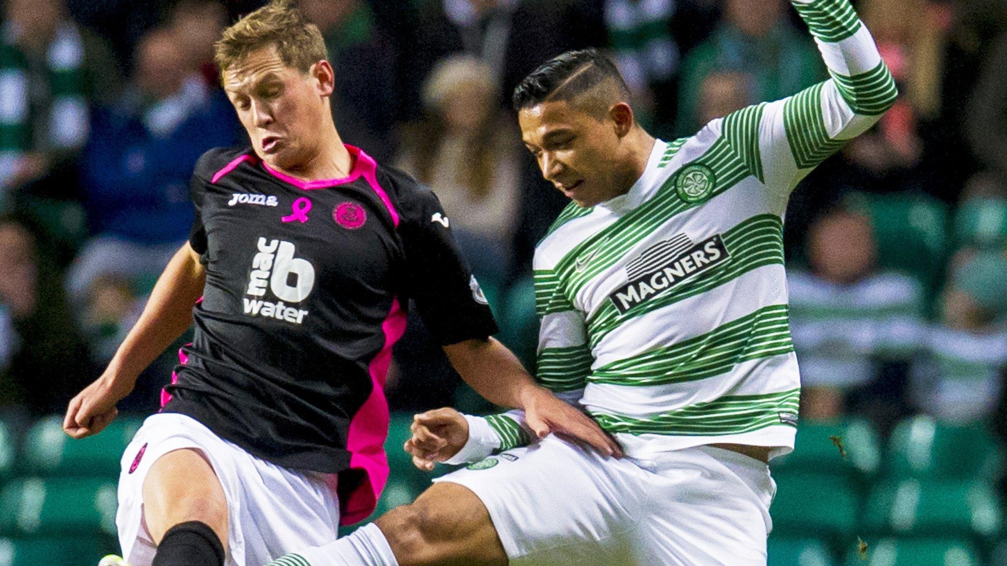 Celtic take on Partick Thistle