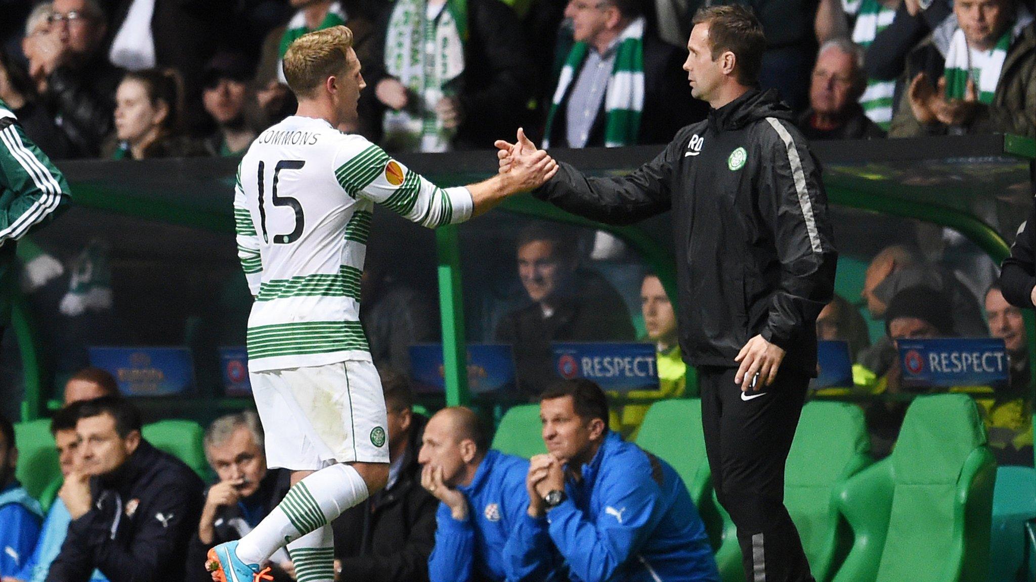 Kris Commons and Ronny Deila