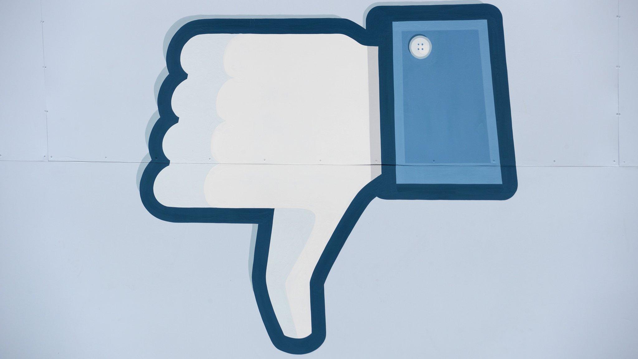 Facebook dislike