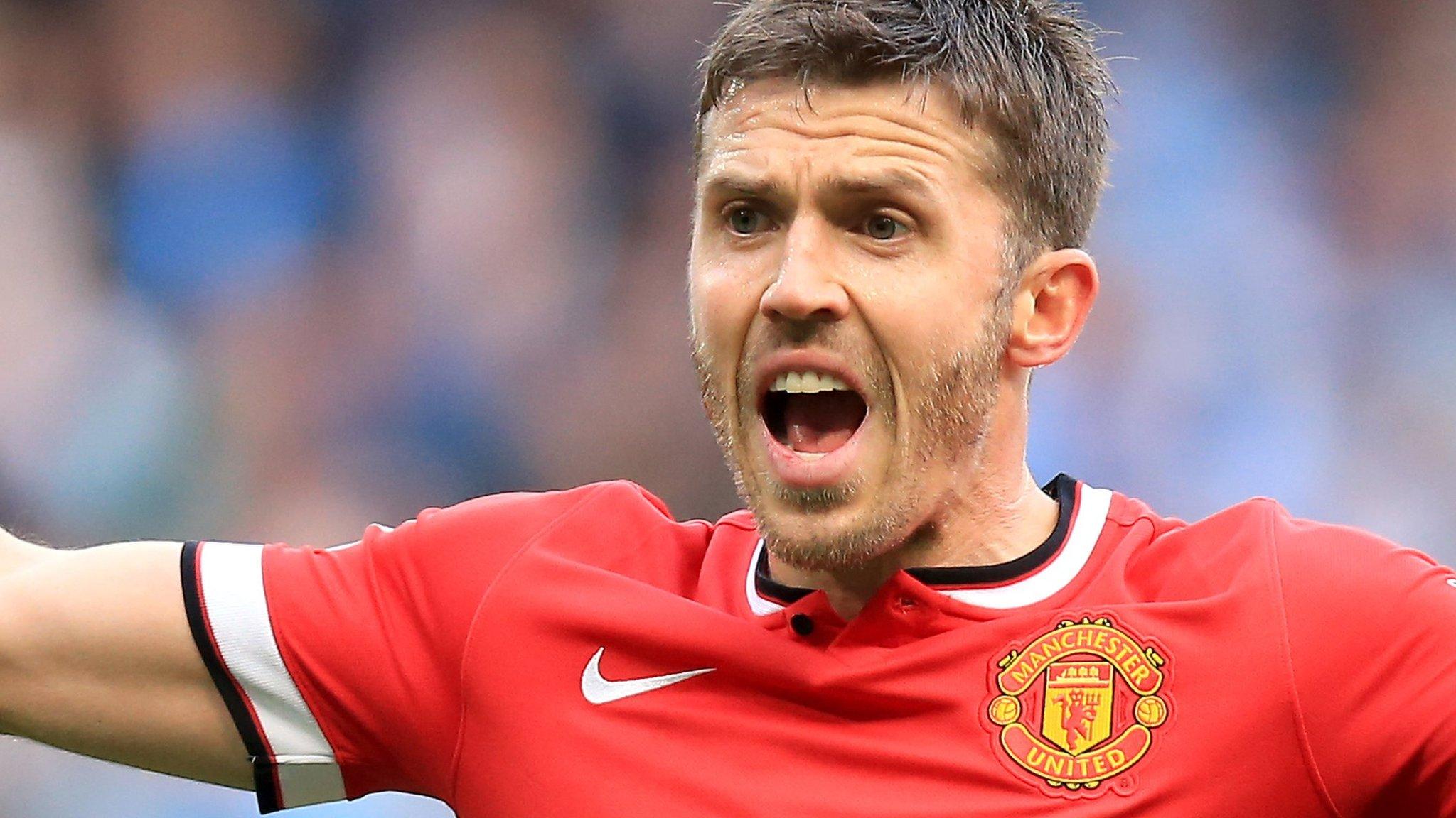 Manchester United midfielder Michael Carrick