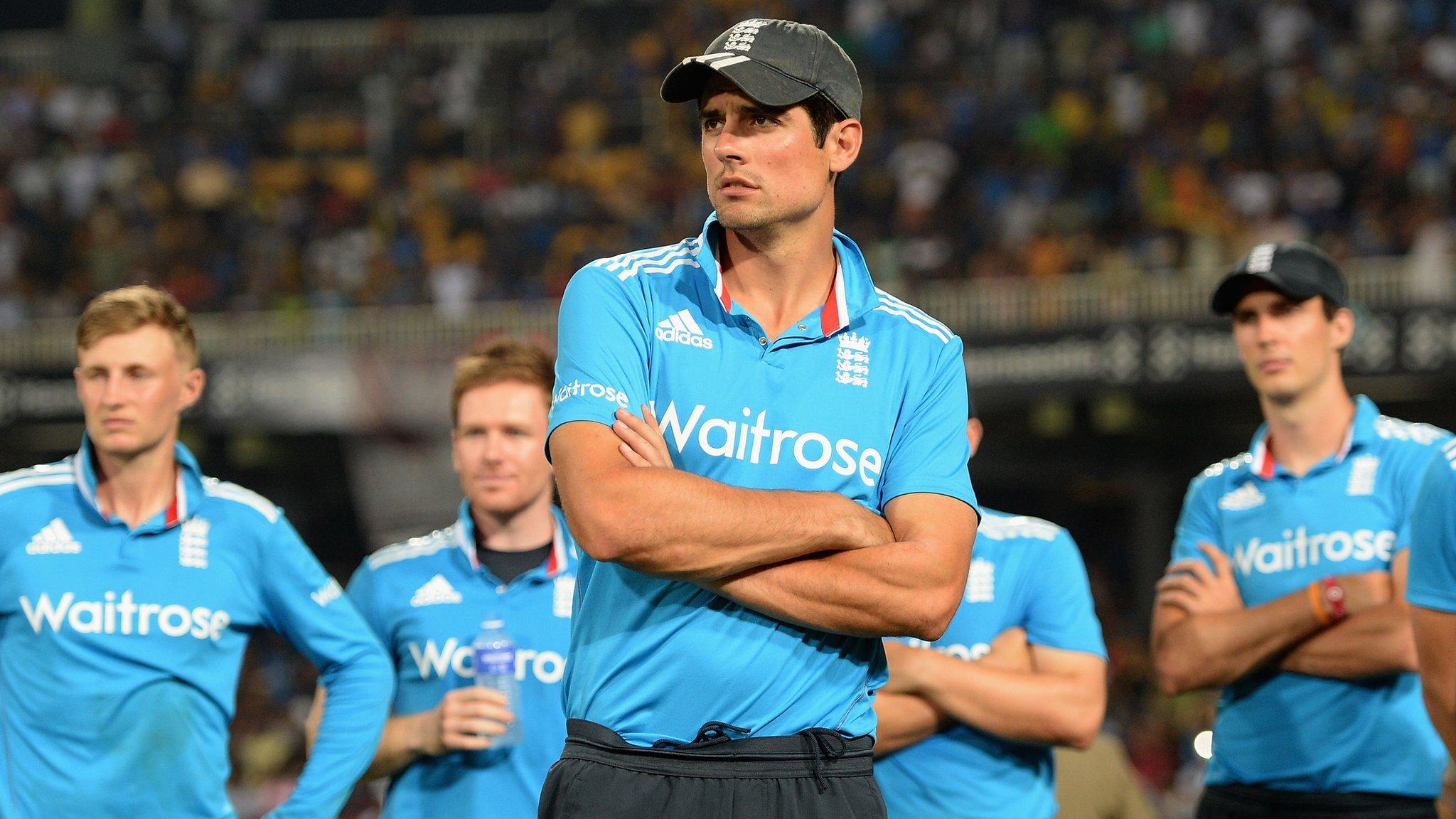 England captain Alastair Cook