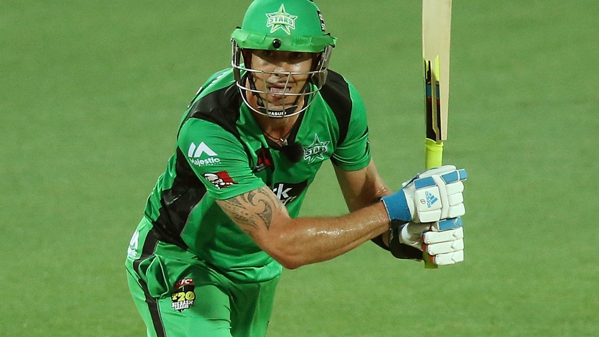 Kevin Pietersen in action for the Melbourne Stars