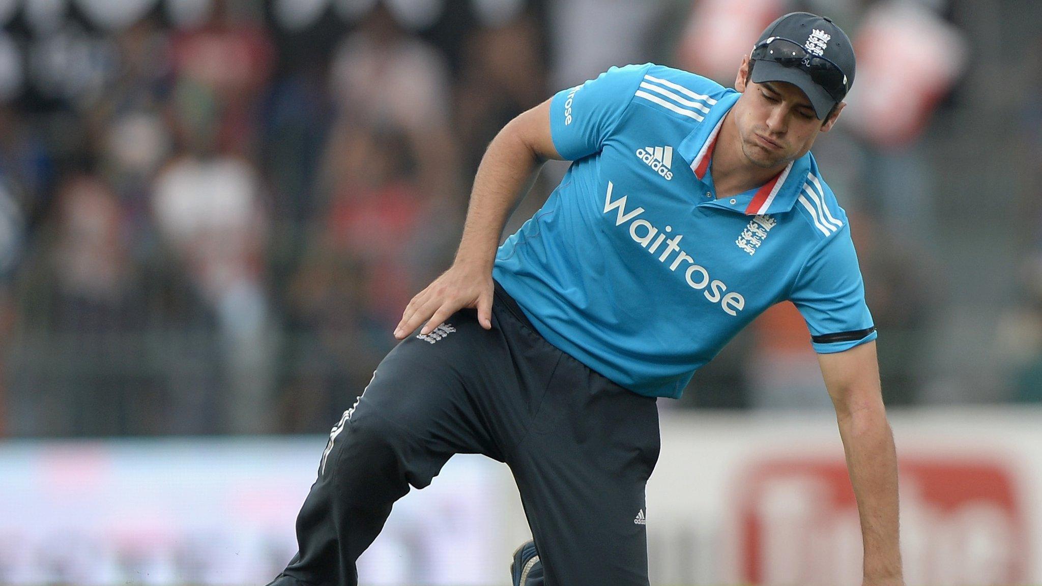 England captain Alastair Cook