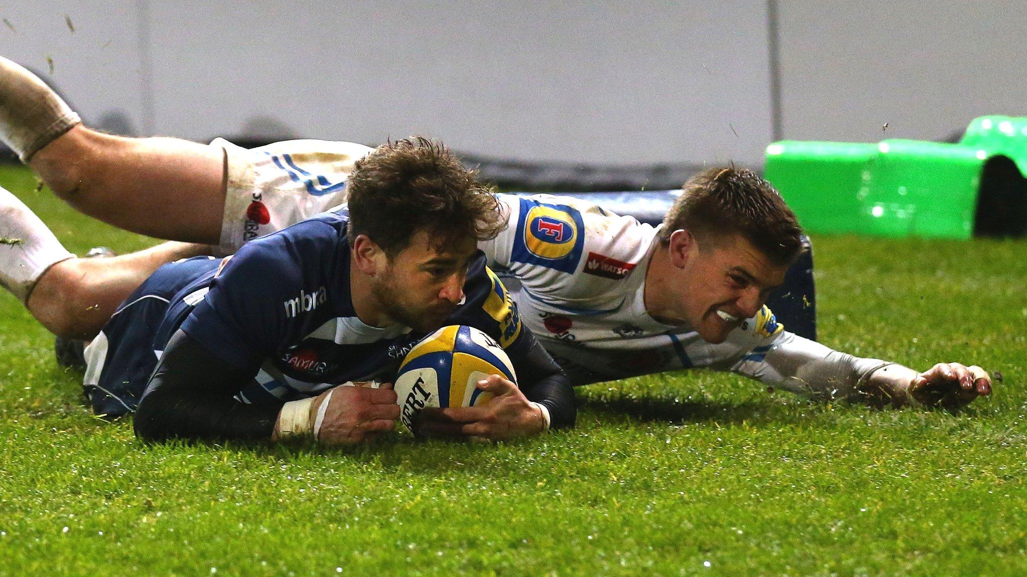 Danny Cipriani try against Exeter