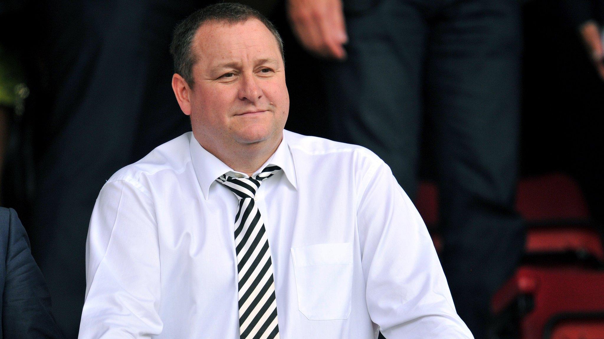 Newcastle owner and Rangers investor Mike Ashley