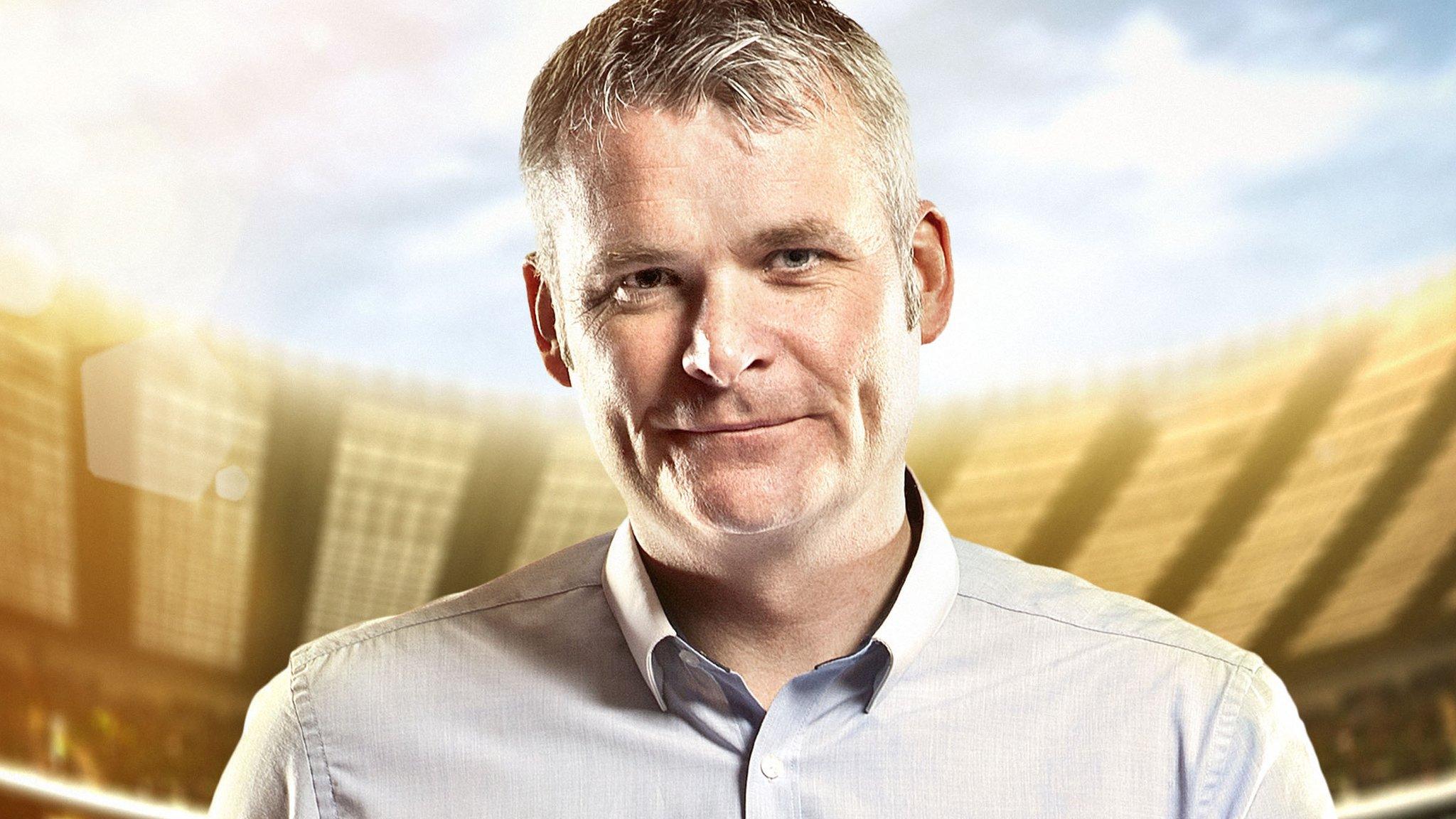 Match of the Day commentator Guy Mowbray