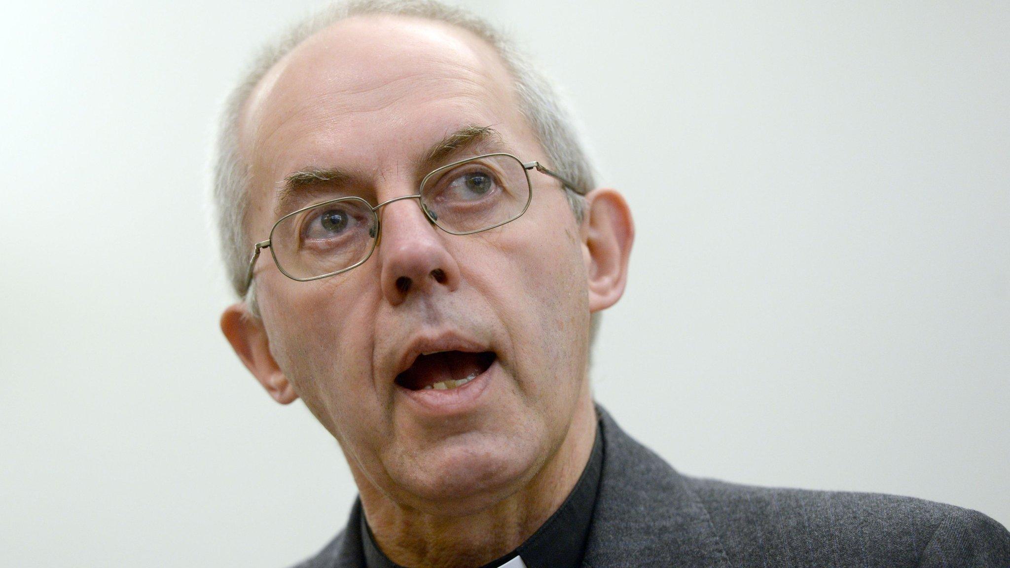 Archbishop of Canterbury, the Most Rev Justin Welby