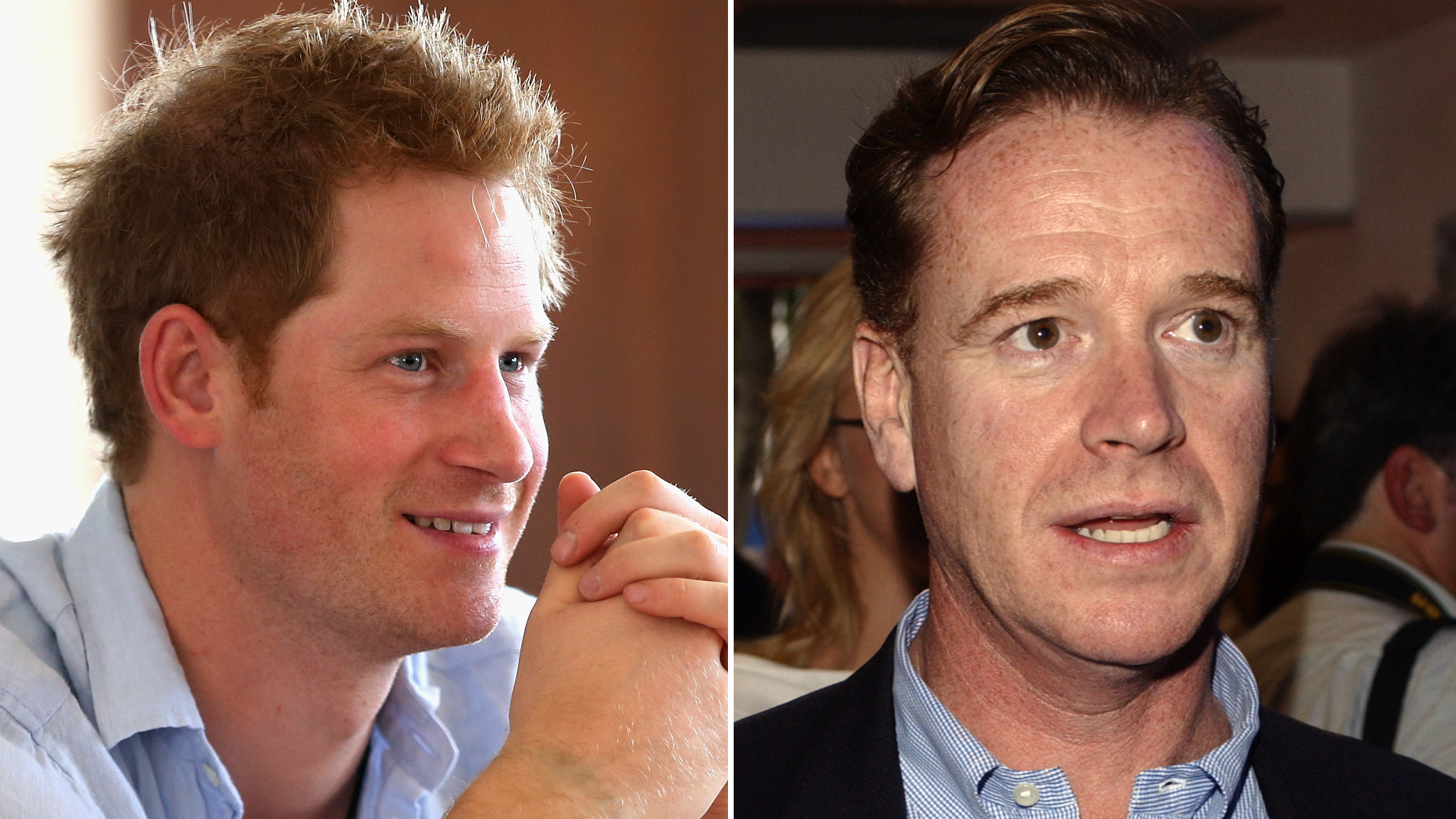 Prince Harry and James Hewitt