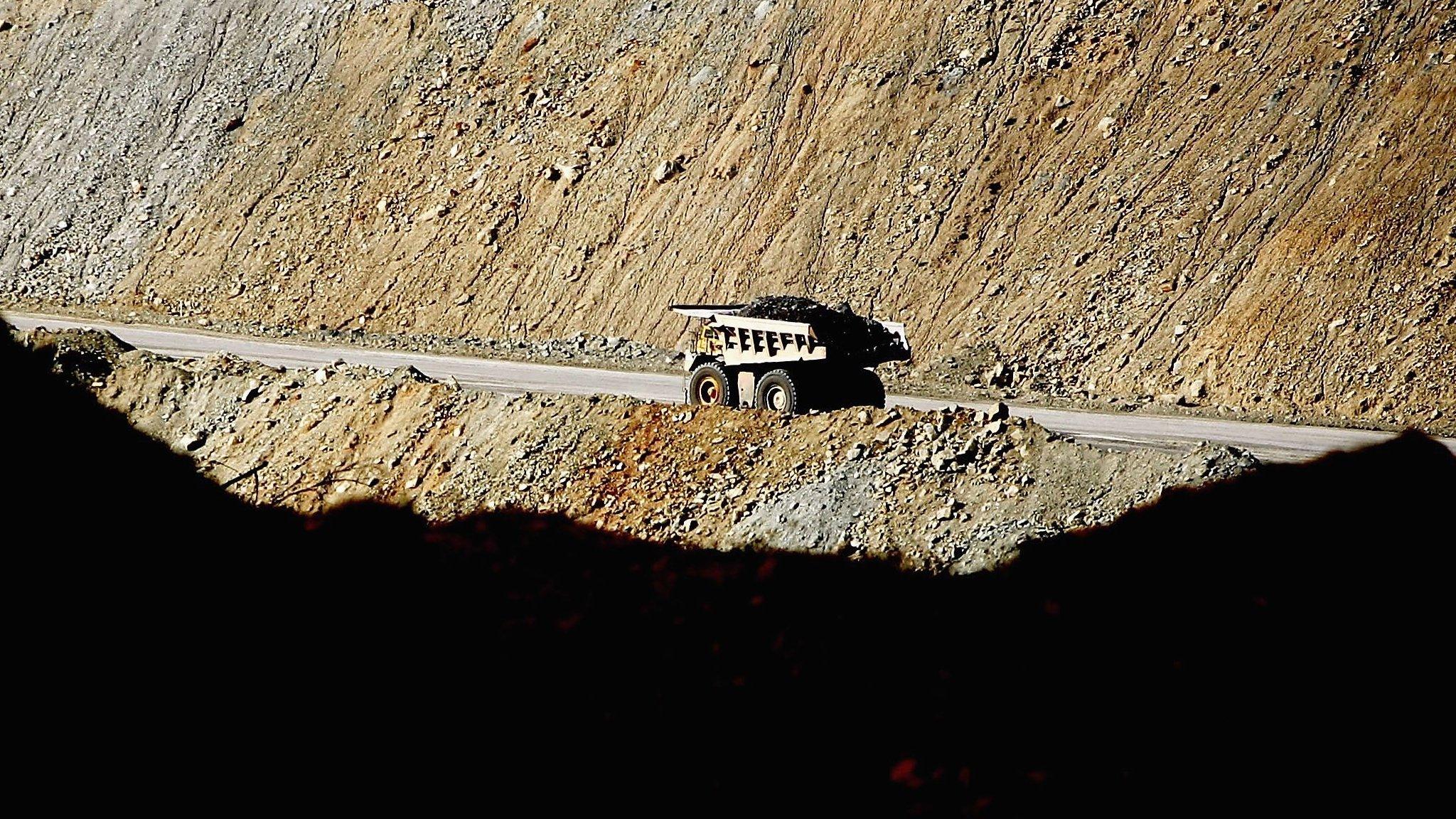 Coal truck in Muswellbrook