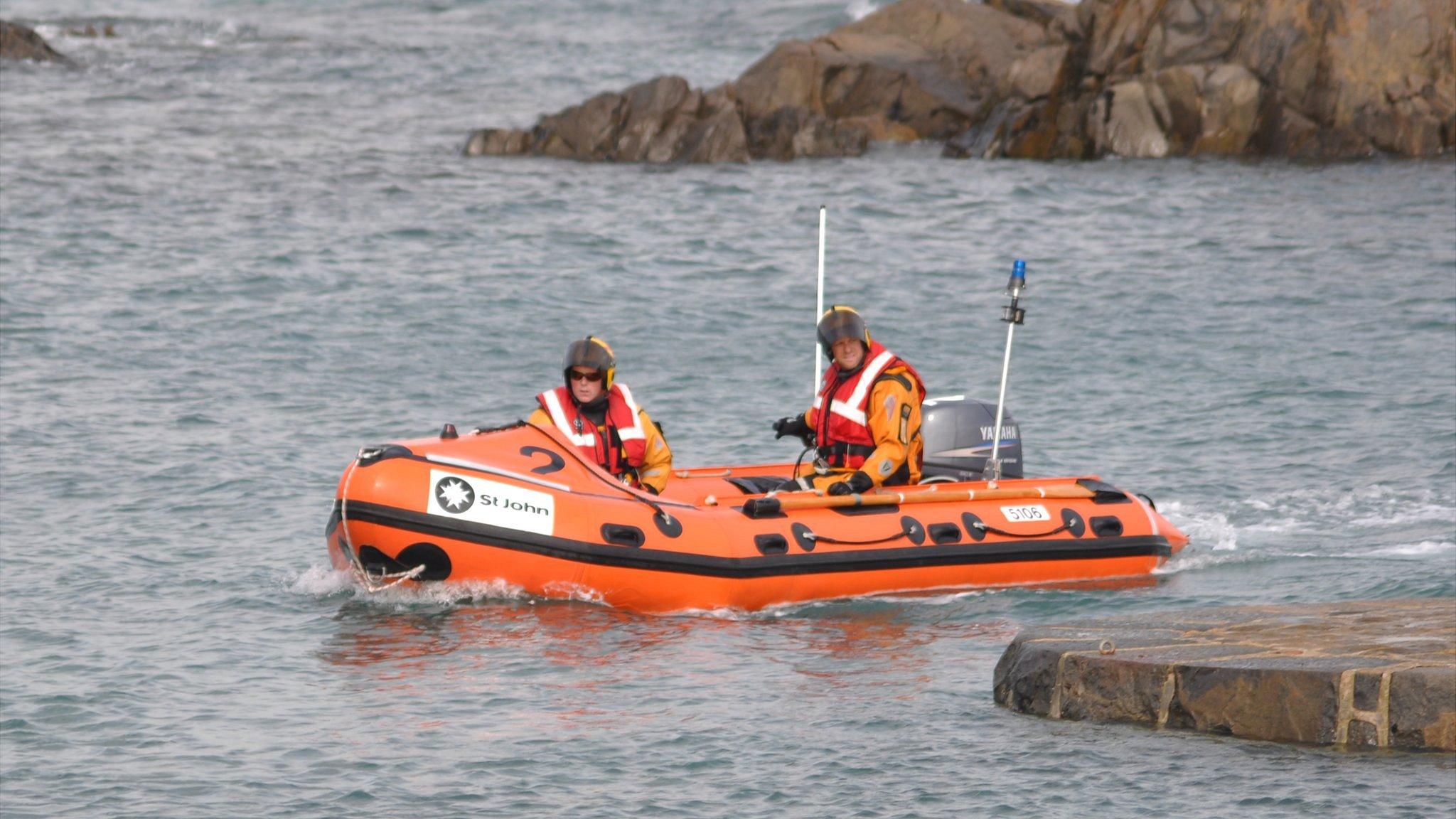 Guernsey St John Ambulance inshore rescue boat