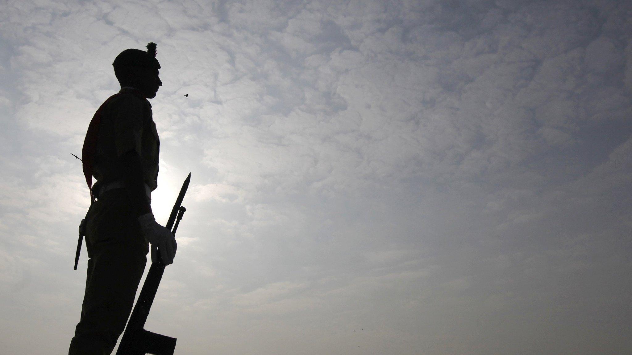 Pakistani military cadet