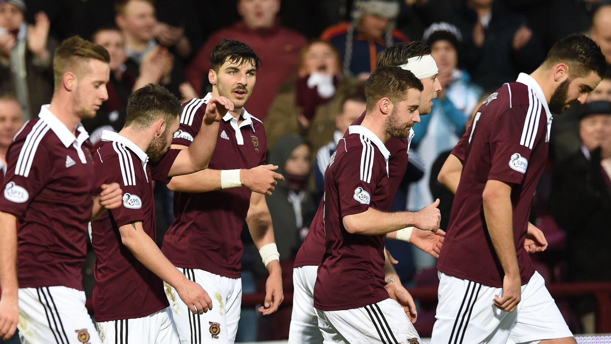 Hearts are unbeaten in the Championship this season