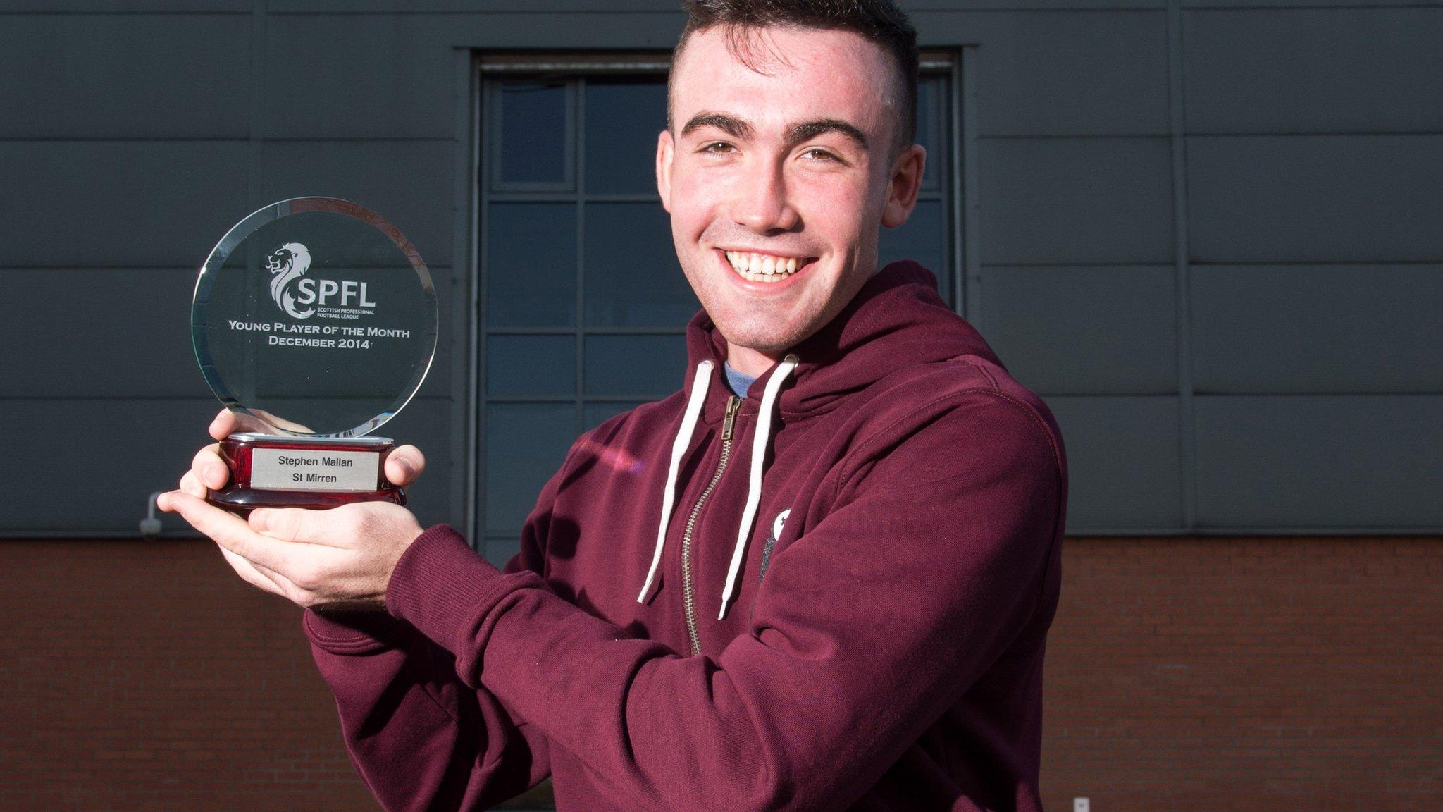 St Mirren's Stephen Mallan