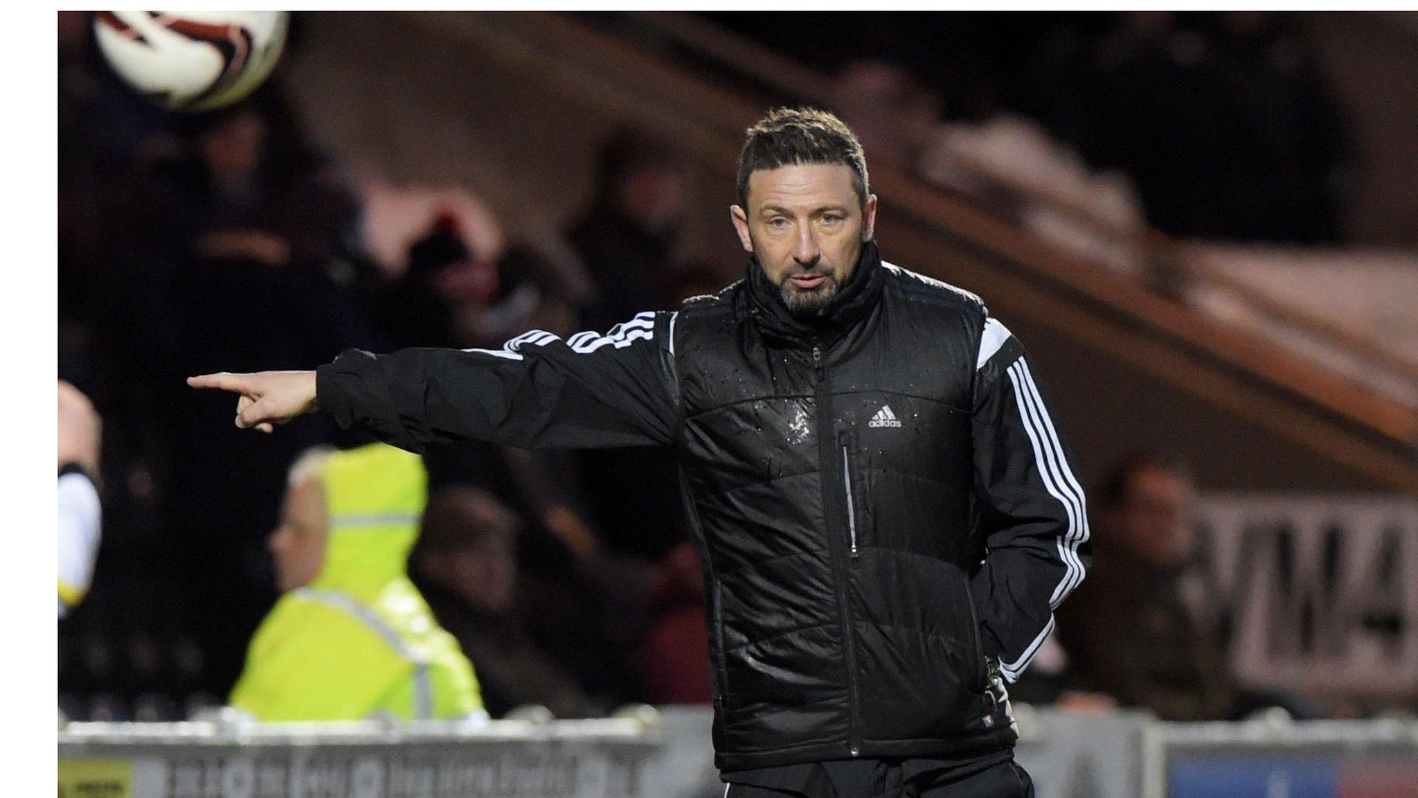 Derek McInnes has led his side to eight straight Premiership victories