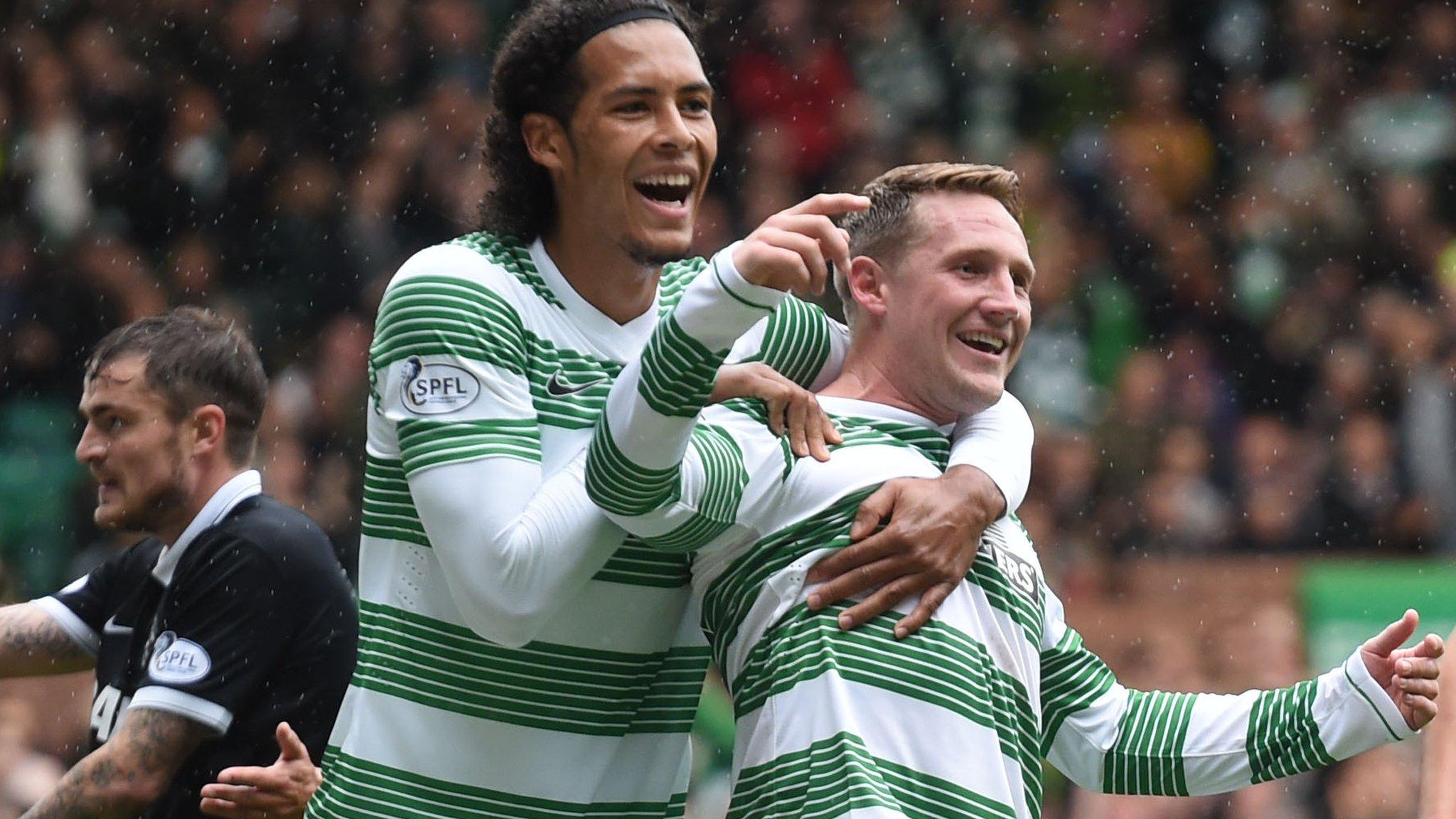 Virgil van Dijk and Kris Commons