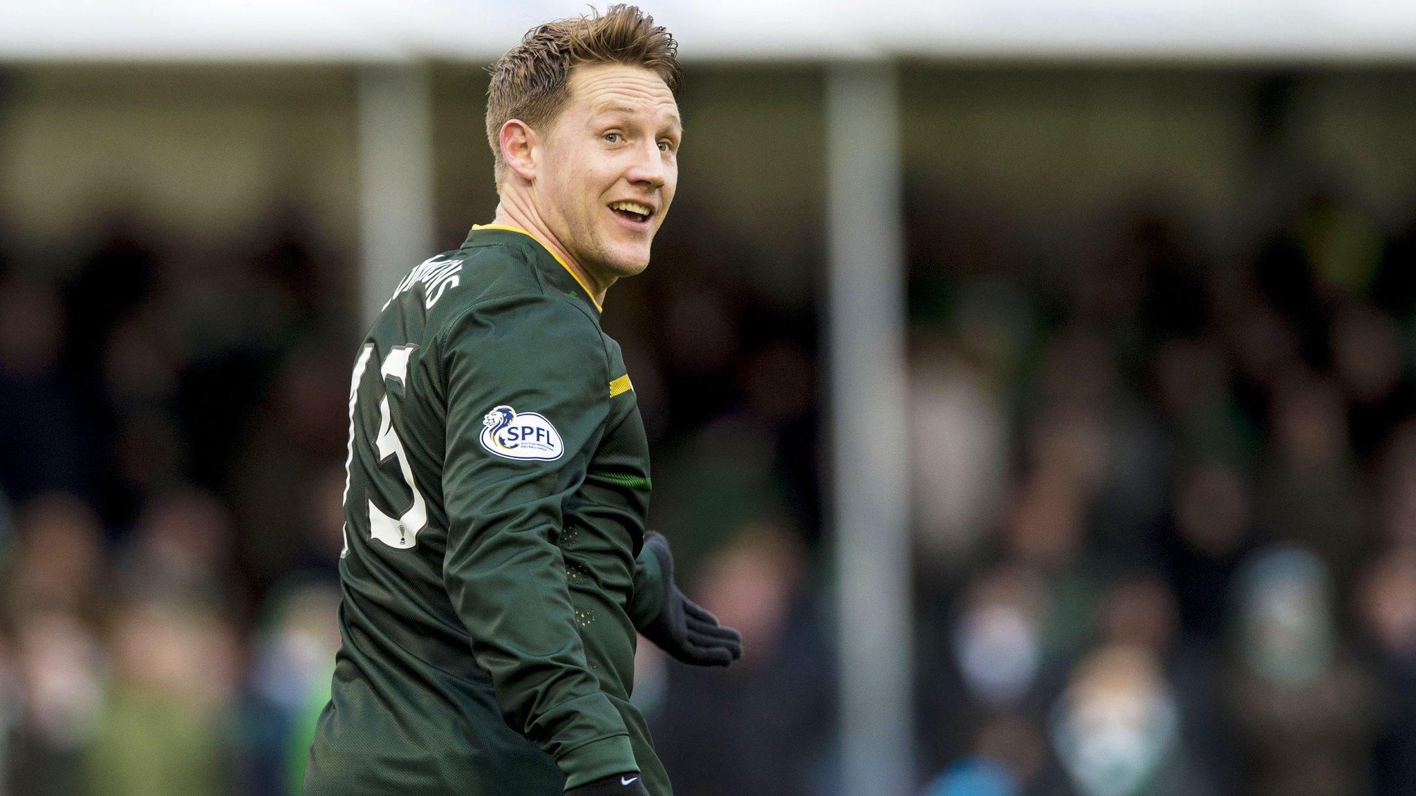 Celtic forward Kris Commons