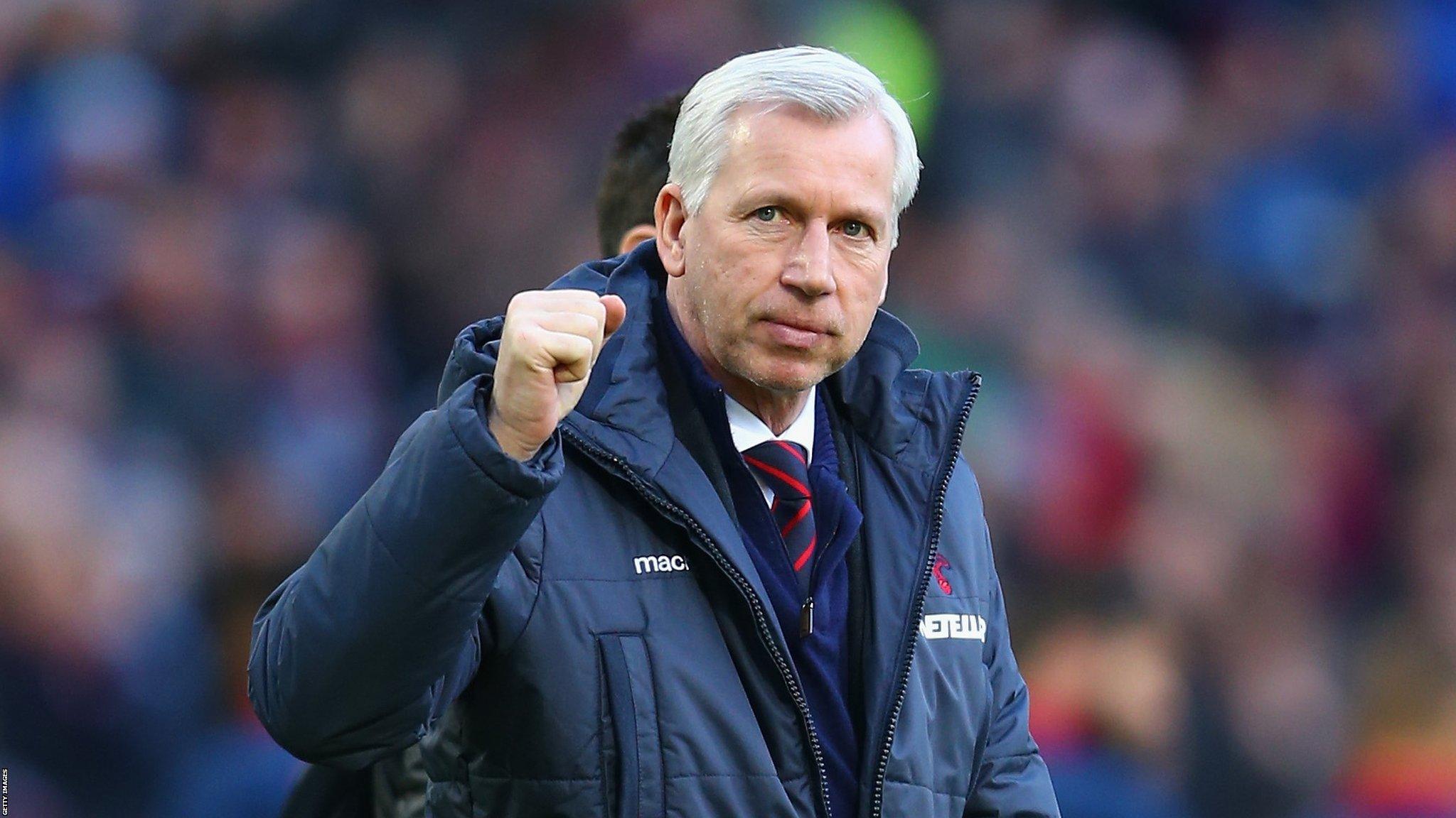 Crystal Palace manager Alan Pardew