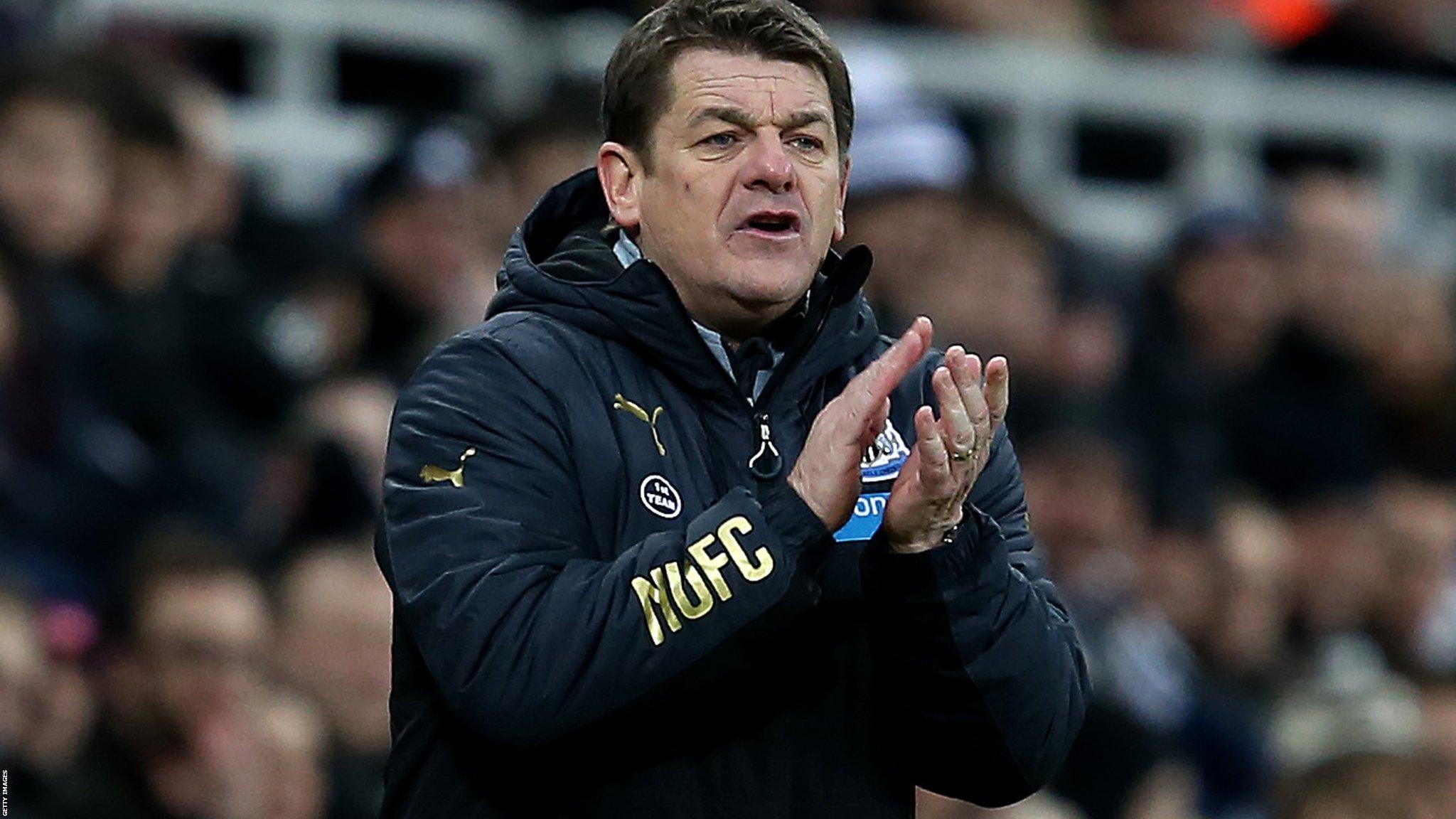 Newcastle caretaker manager John Carver