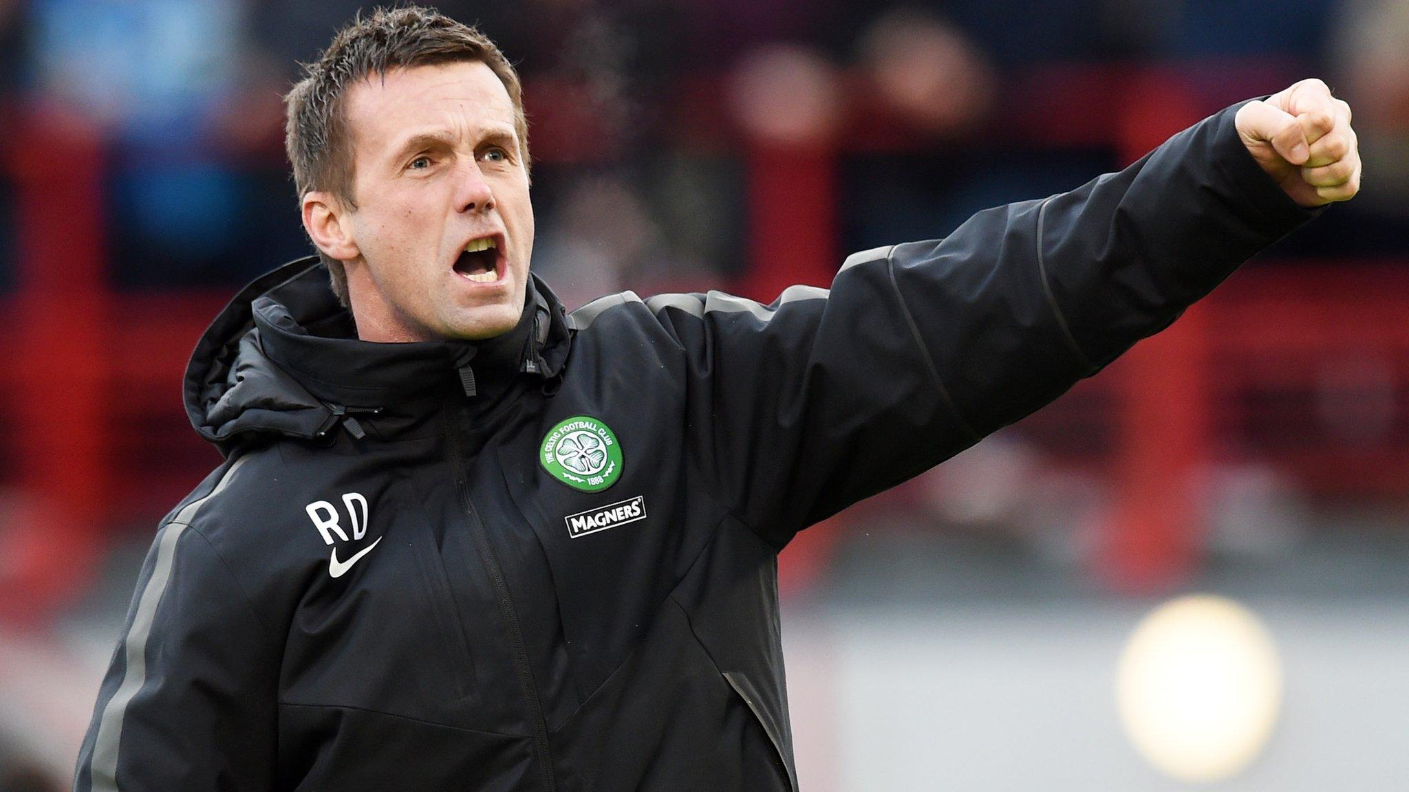 Celtic manager Ronny Deila