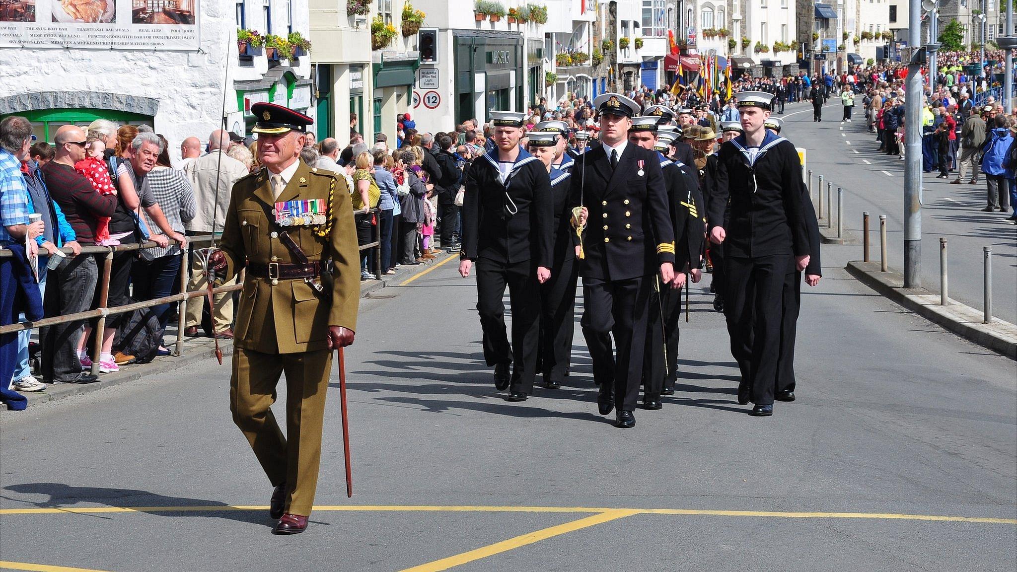 Guernsey's Liberation Day parade 2014