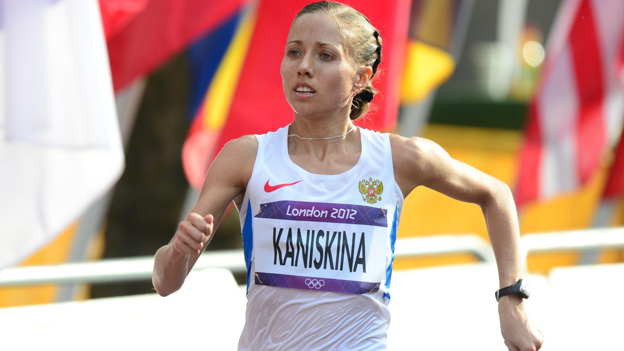 Russian racewalker Olga Kaniskina