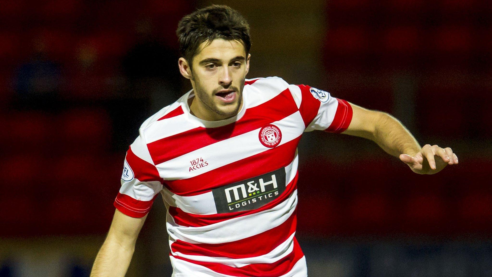 Hamilton defender Stephen Hendrie