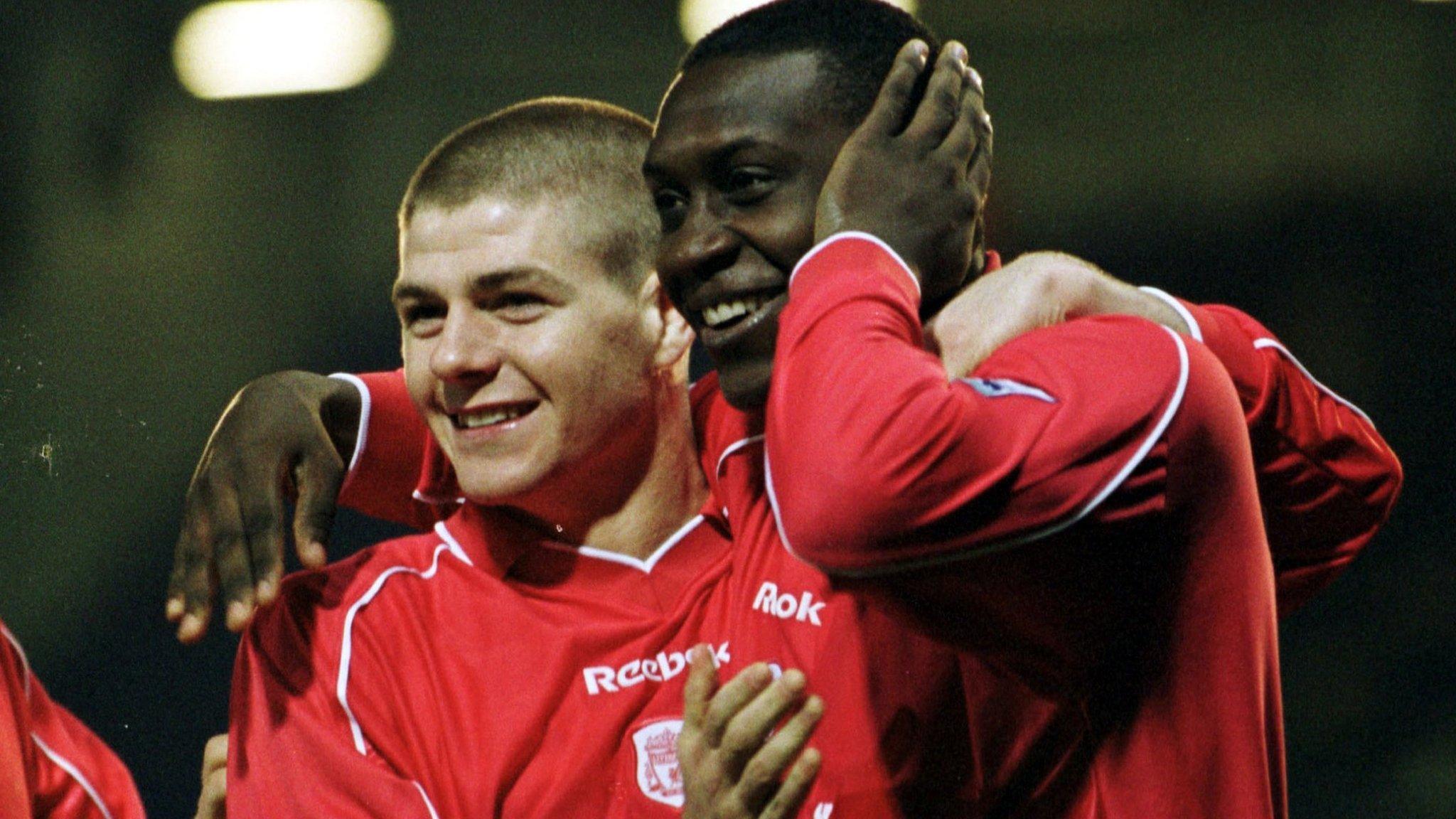 Emile Heskey, Steven Gerrard