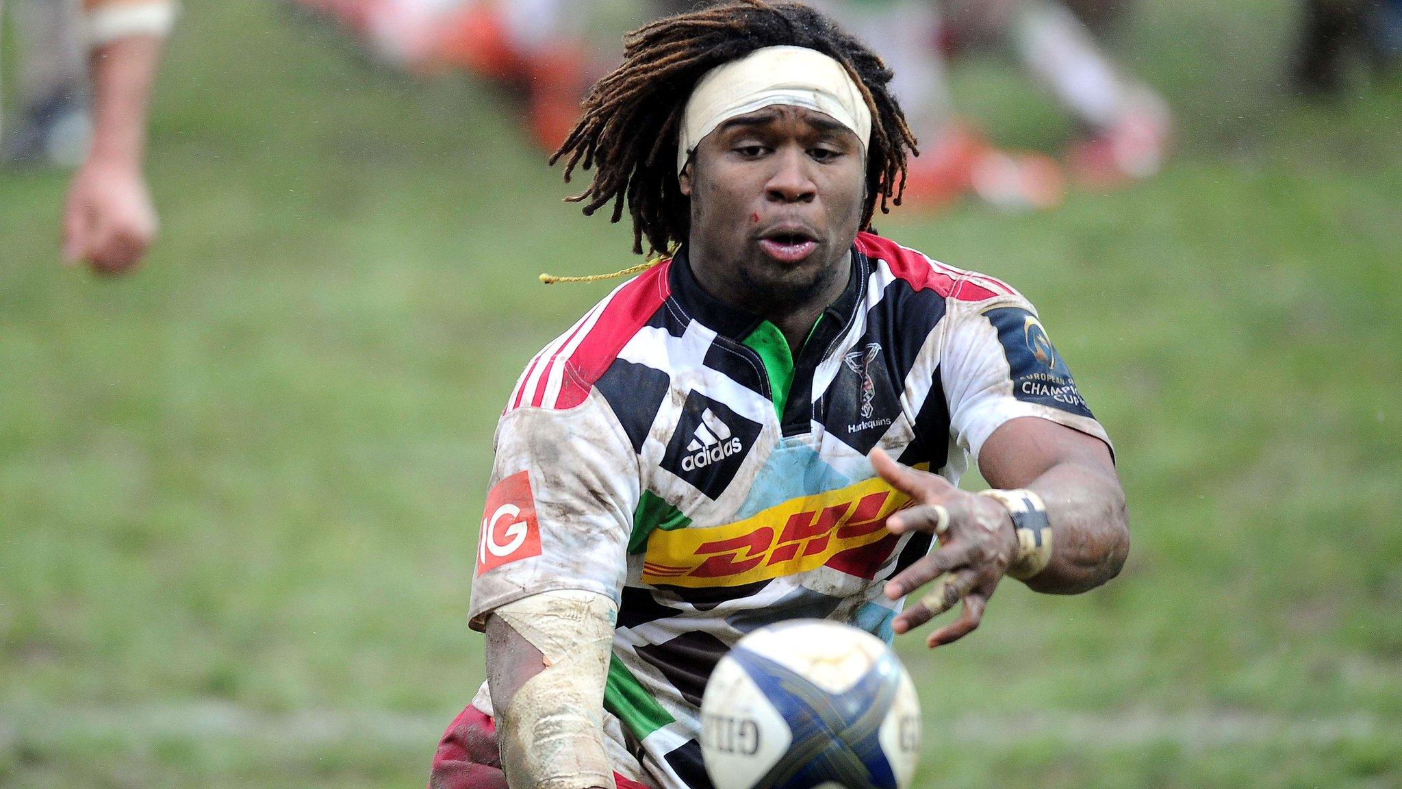 Harlequins winger Marland Yarde