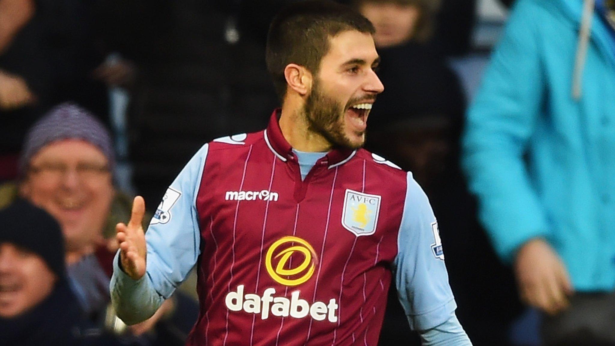 Aston Villa's Carles Gil