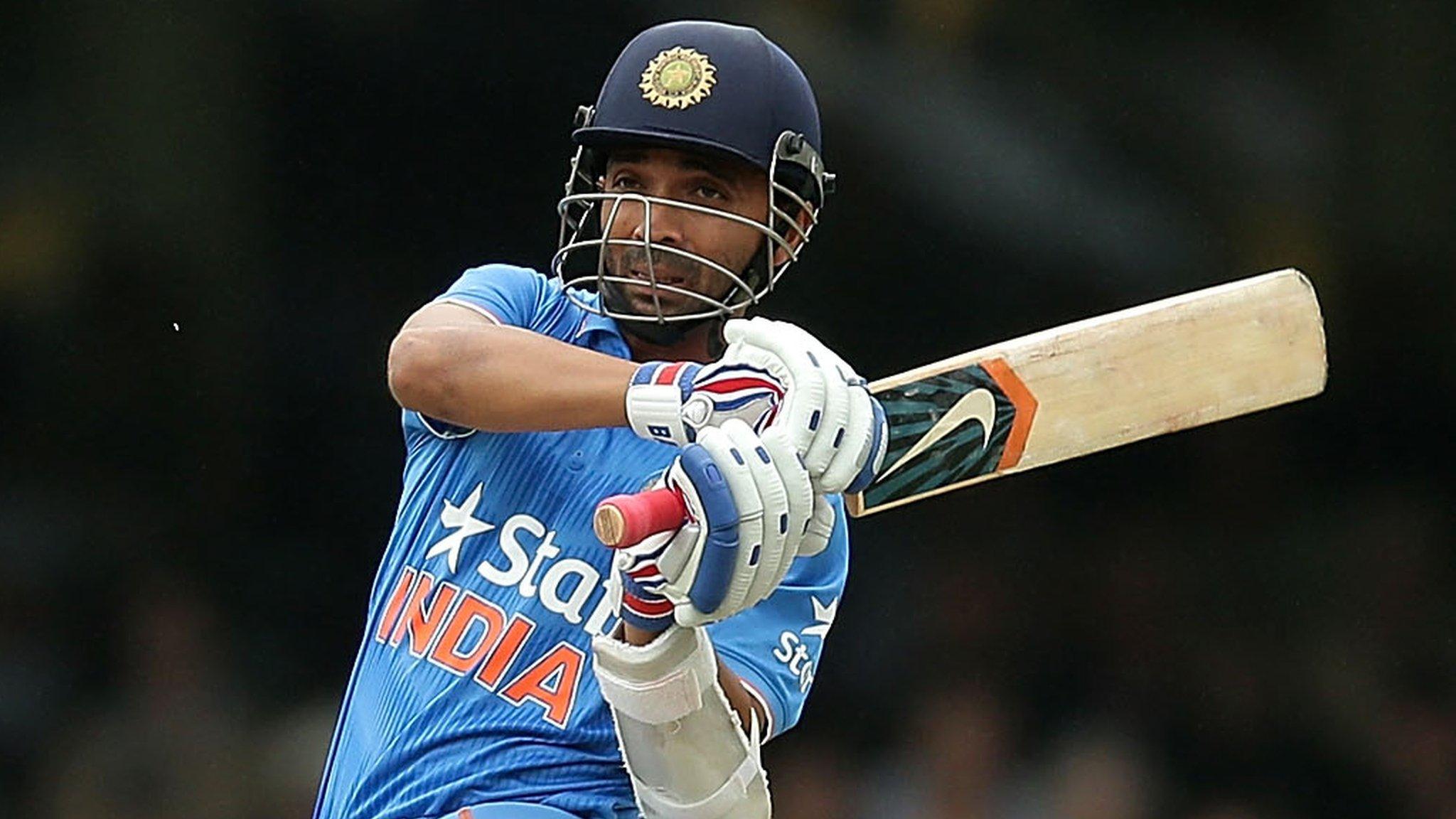 India's Ajinkya Rahane