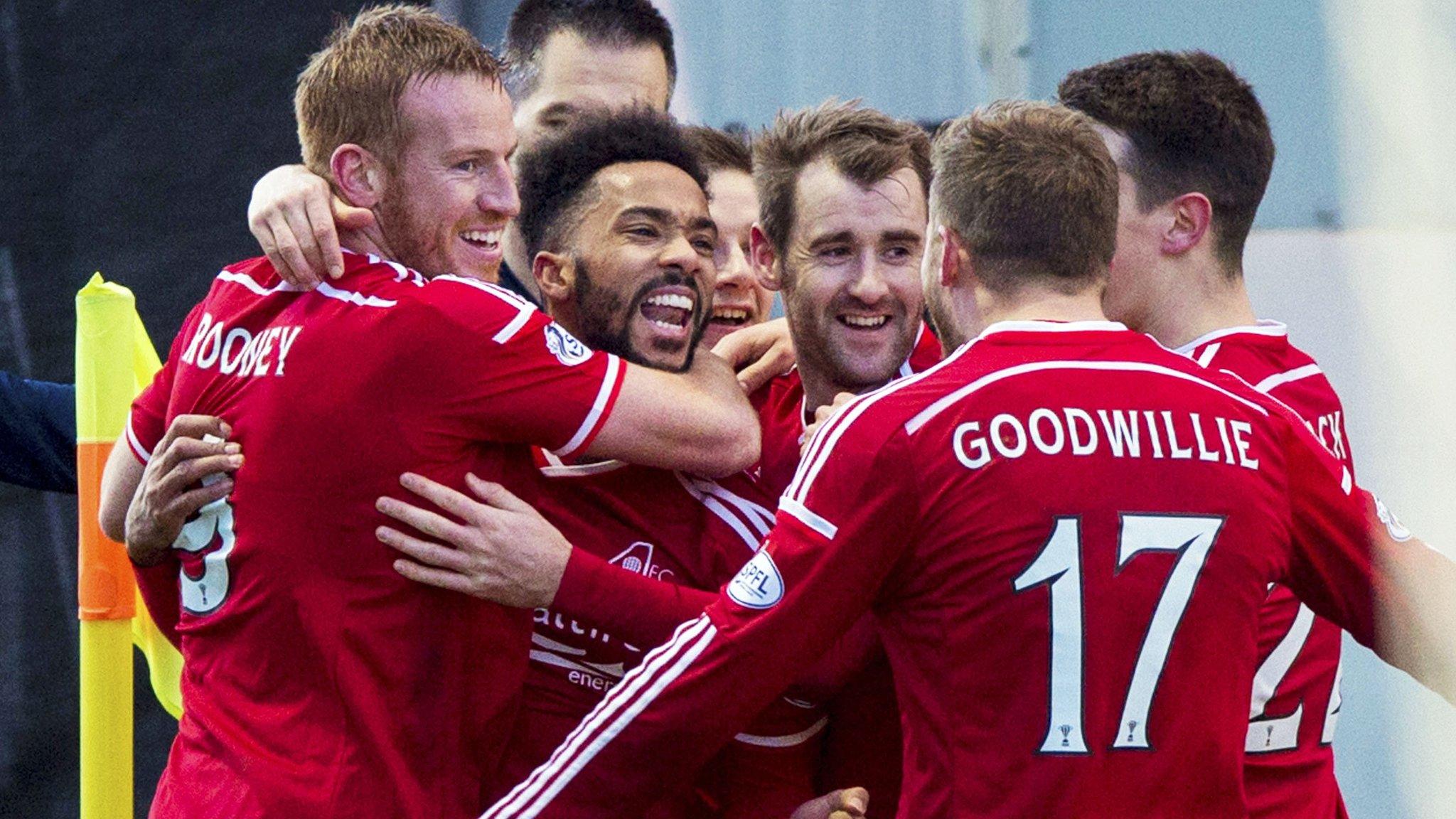 Aberdeen meet Dundee United in Saturday's League Cup semi-final