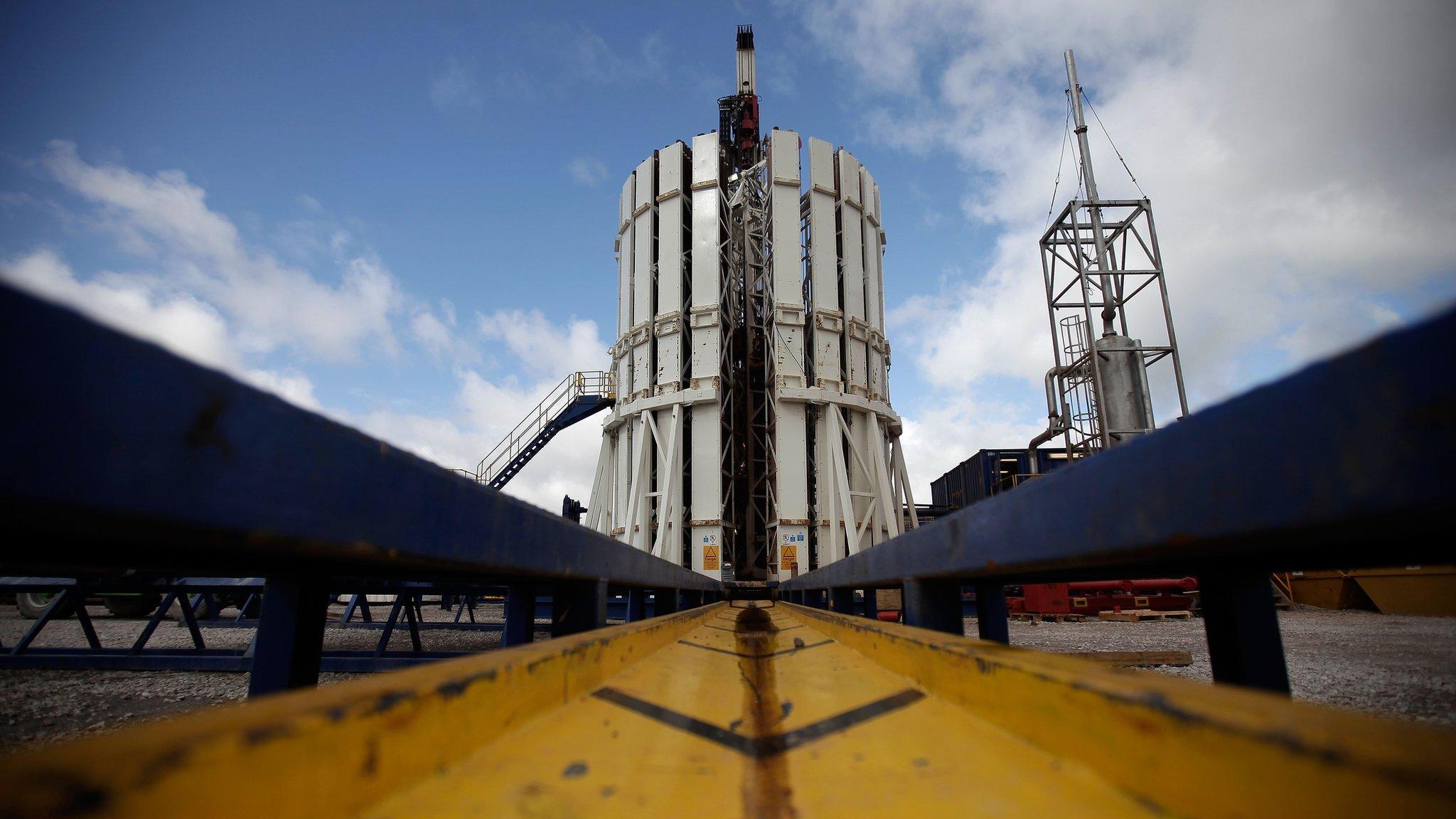 Cuadrilla fracking site in Preston