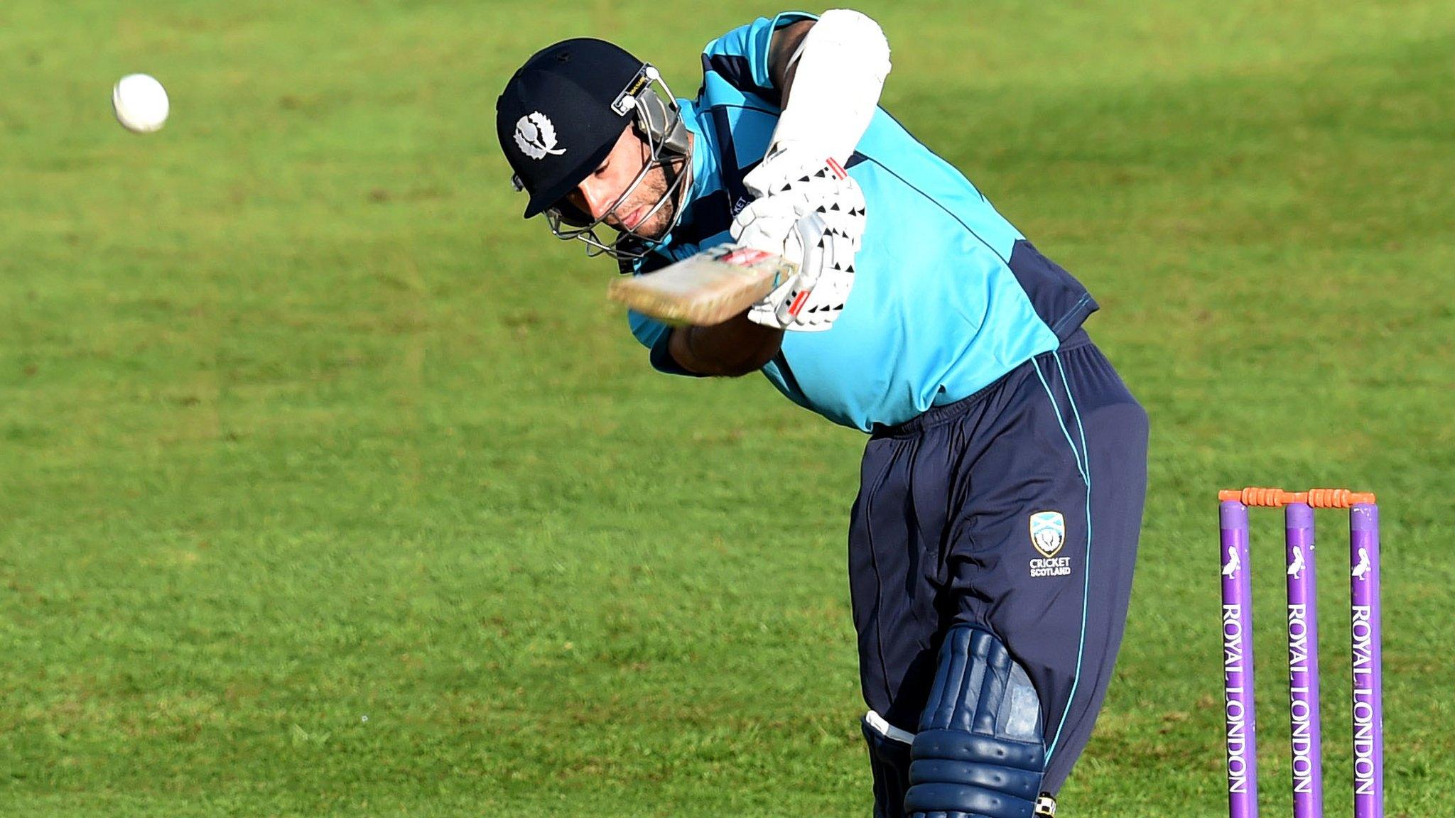 Scotland batsman Kyle Coetzer