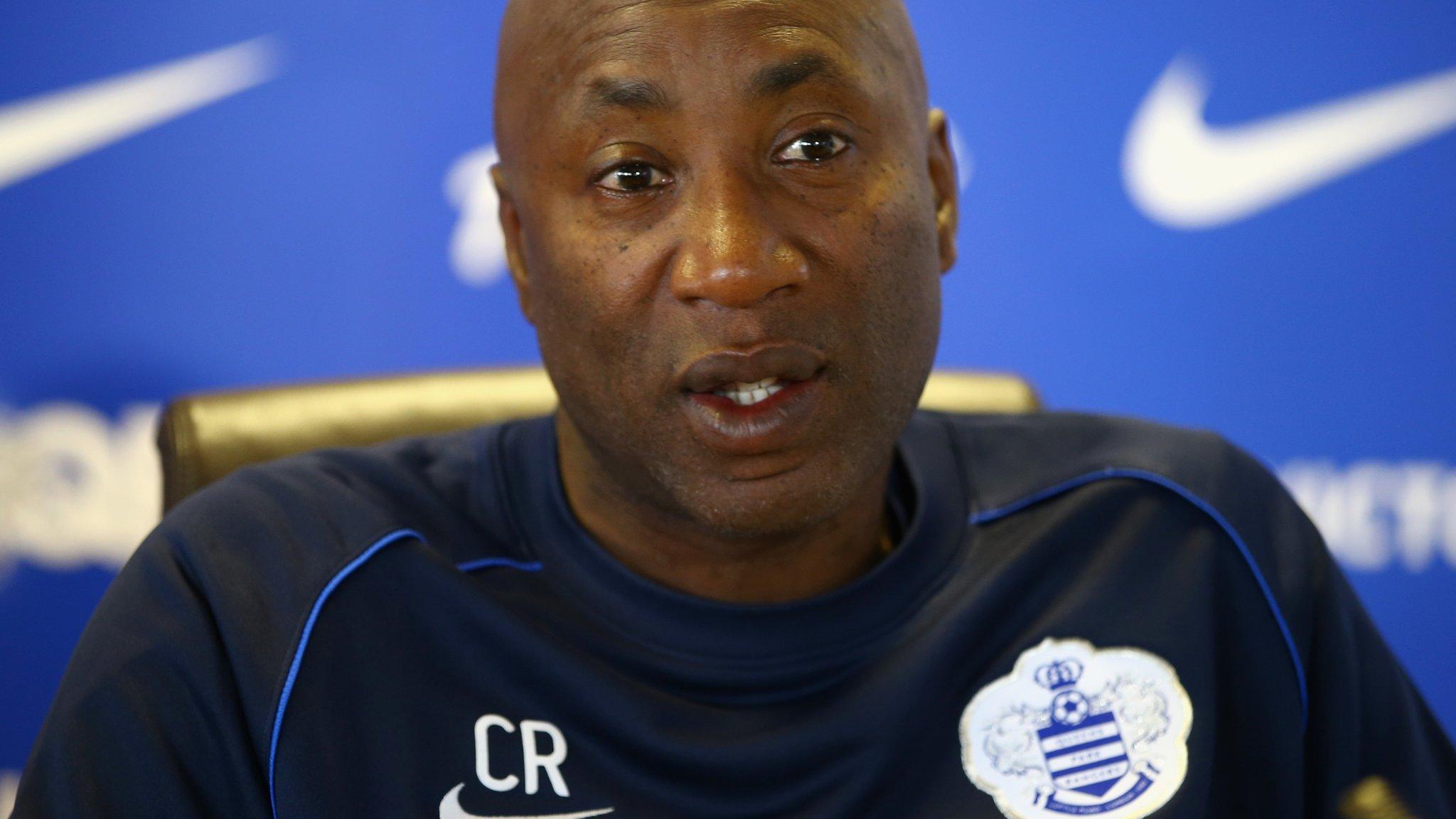 Chris Ramsey at QPR's press conference