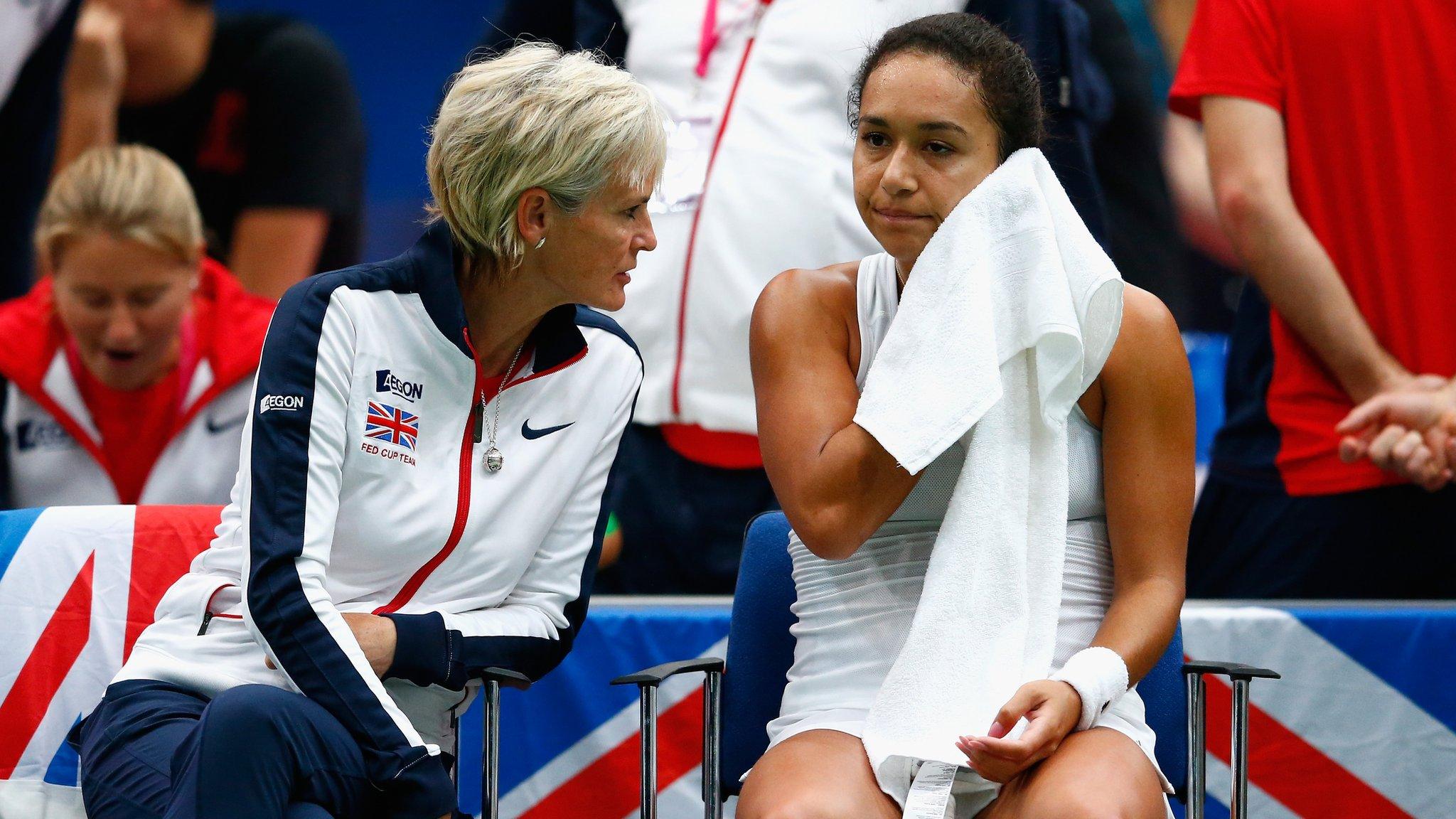 Judy Murray & Heather Watson