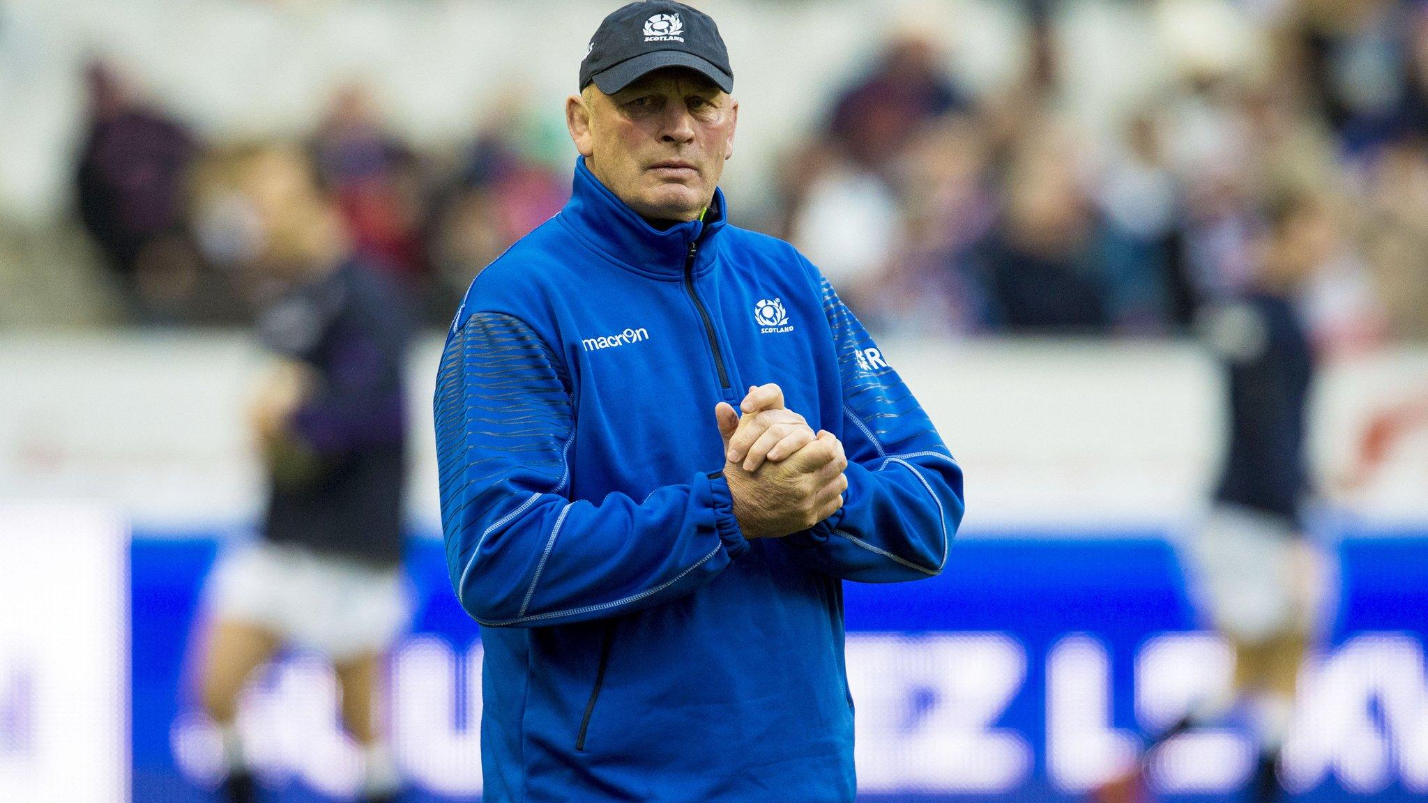 Scotland head coach Vern Cotter