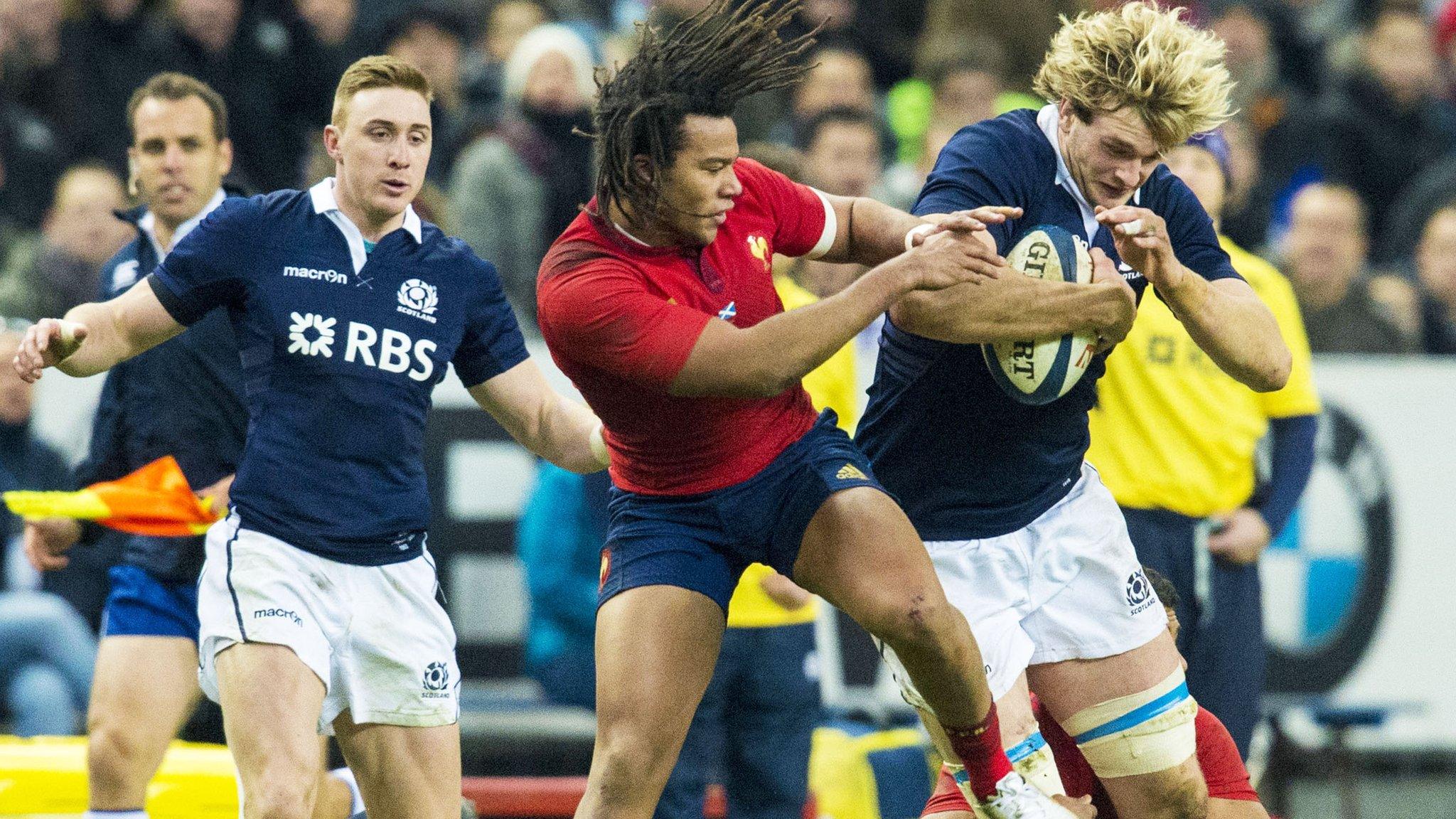 Scotland lost 15-8 to France in Paris